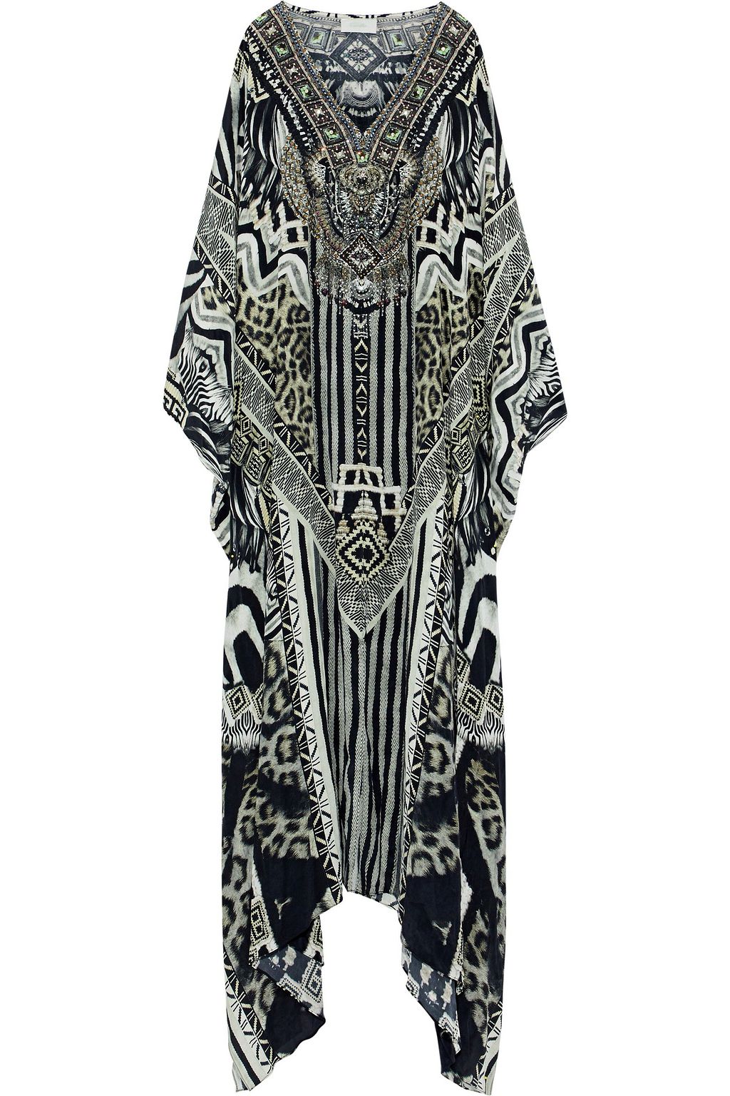silk kaftan sale
