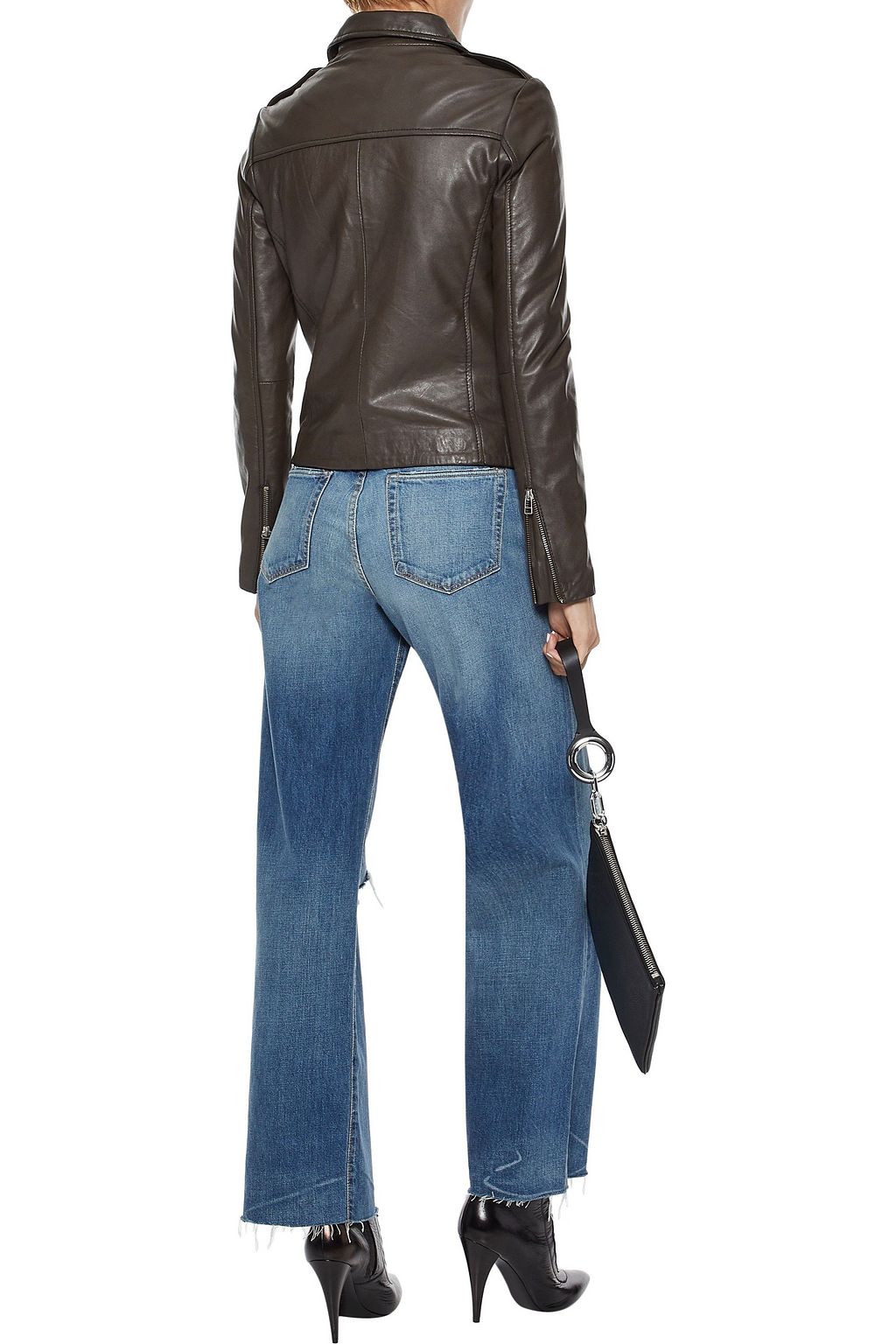 MUUBAA Granger leather biker jacket
