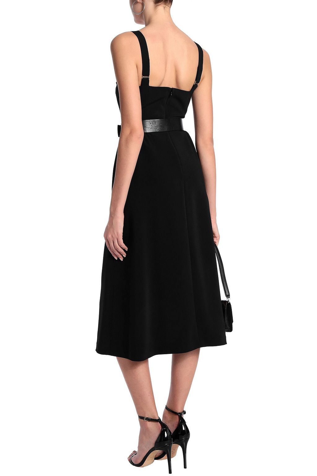 ADAM LIPPES Woven midi dress