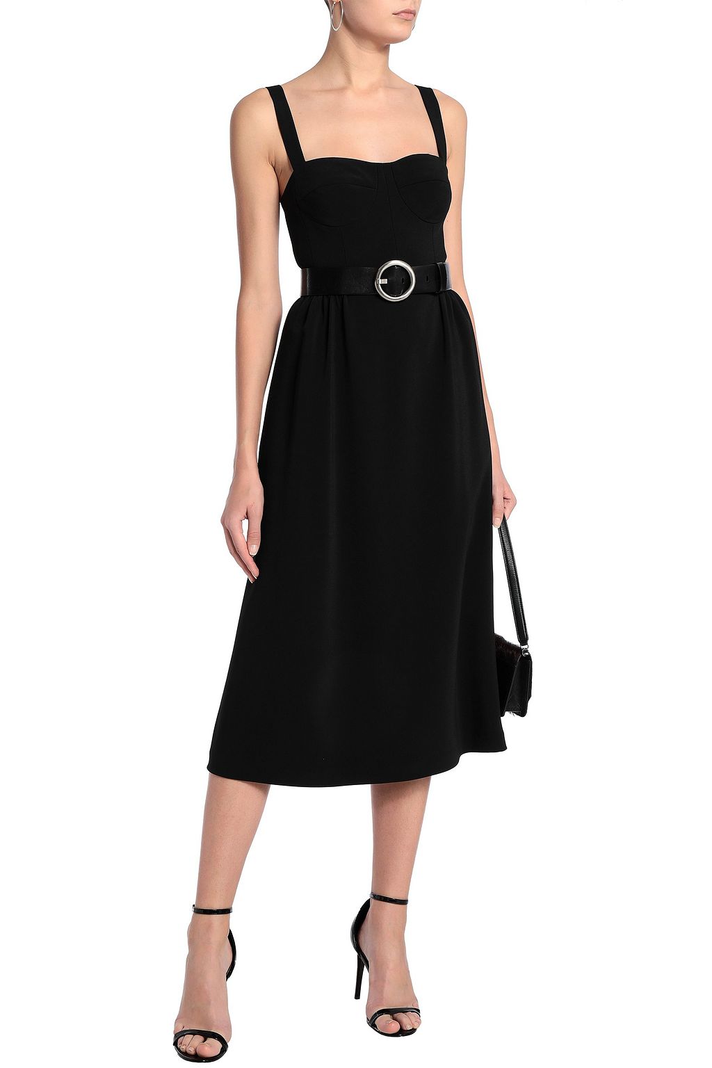 ADAM LIPPES Woven midi dress