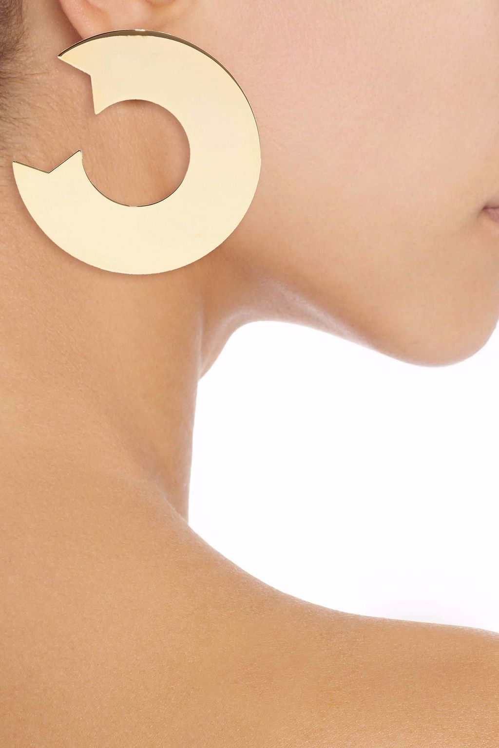 ARME DE L'AMOUR Gold-tone earrings