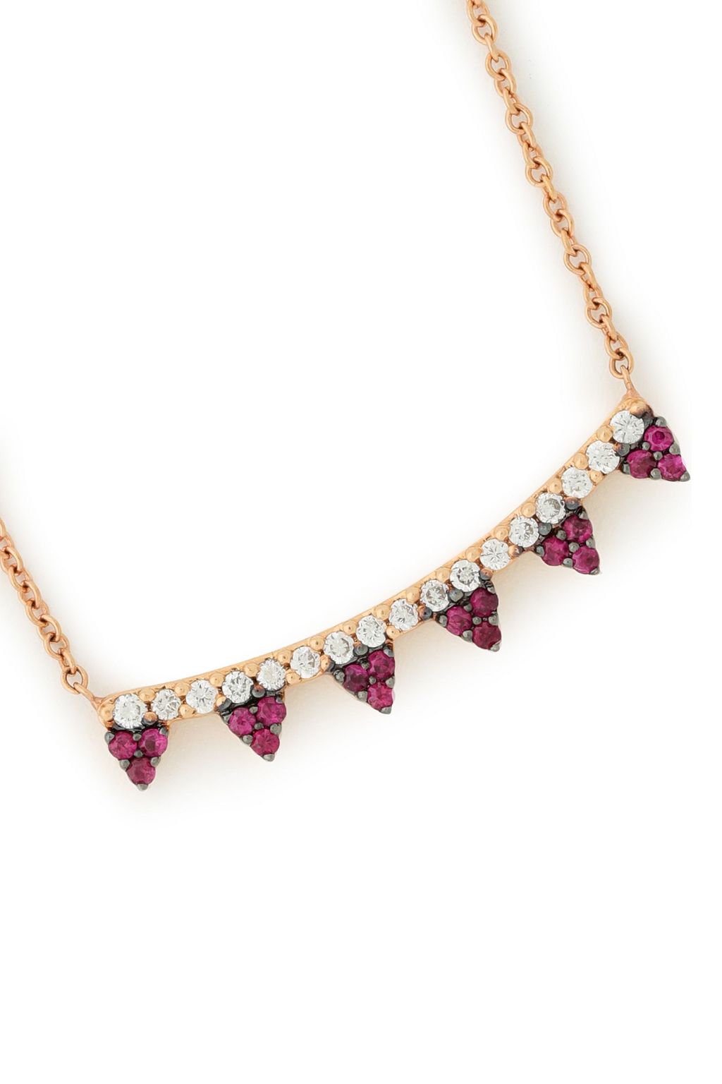 KHAI KHAI 18-karat gold diamond necklace