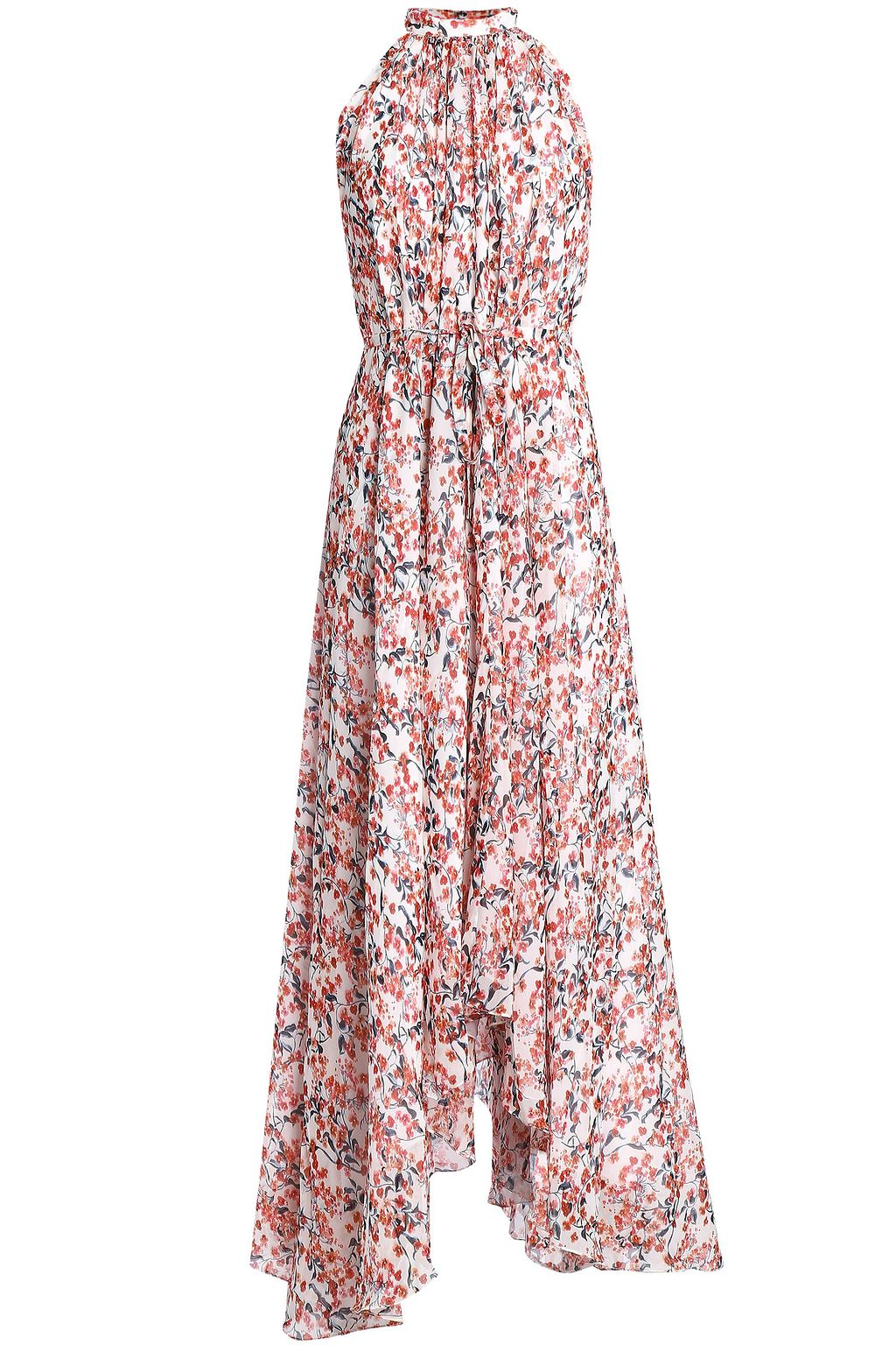 saloni leopard dress
