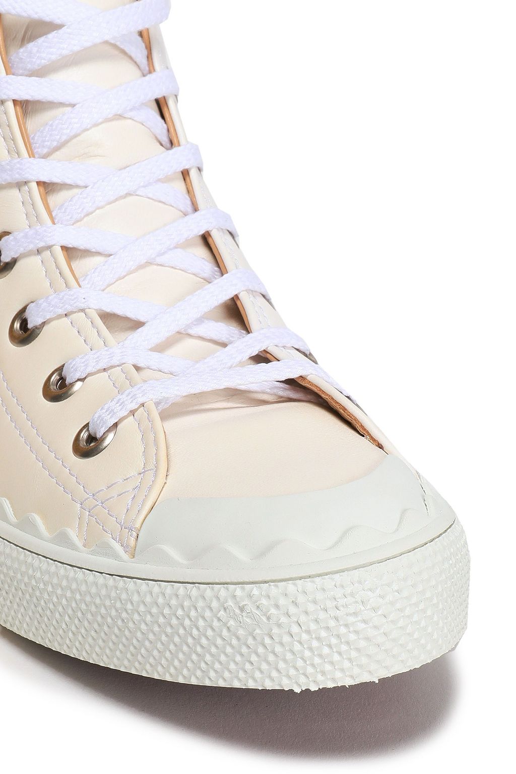 CHLOÉ Leather high-top sneakers