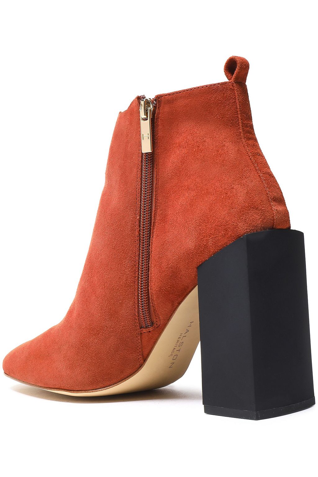 HALSTON HERITAGE Leather ankle boots