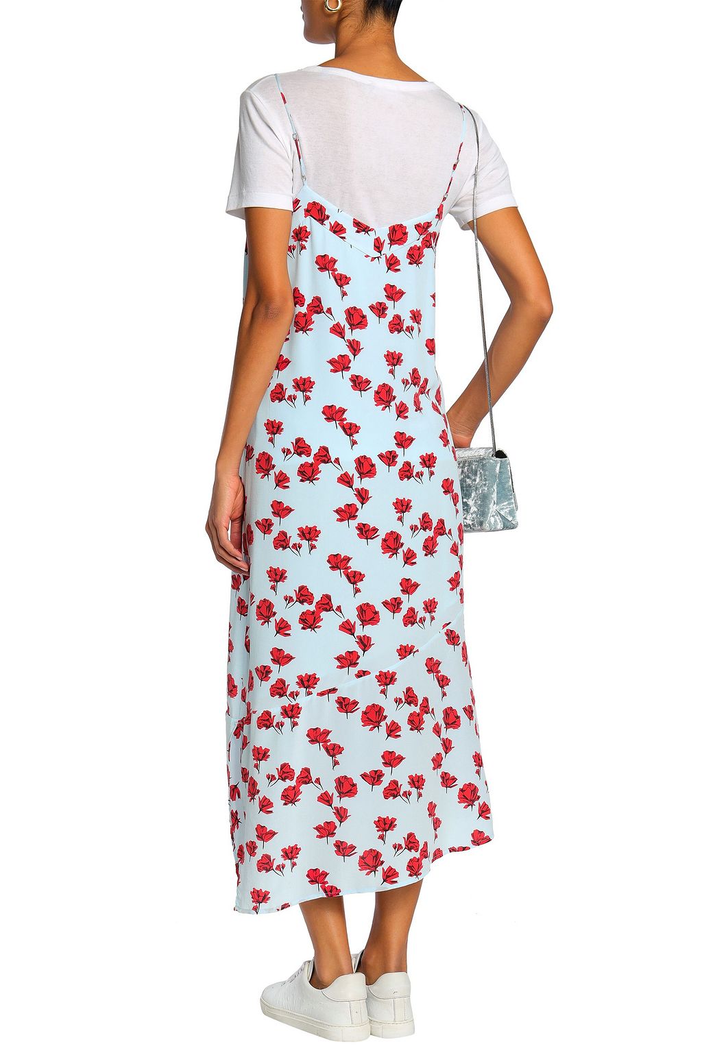 EQUIPMENT Cool Breeze floral-print silk crepe de chine midi dress