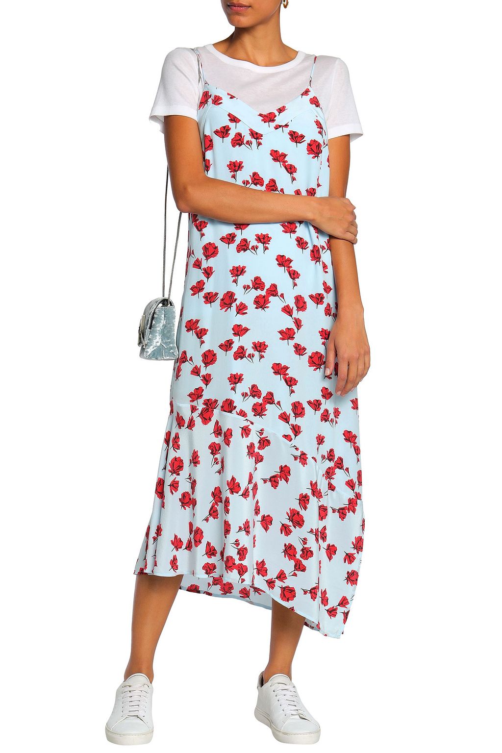 EQUIPMENT Cool Breeze floral-print silk crepe de chine midi dress