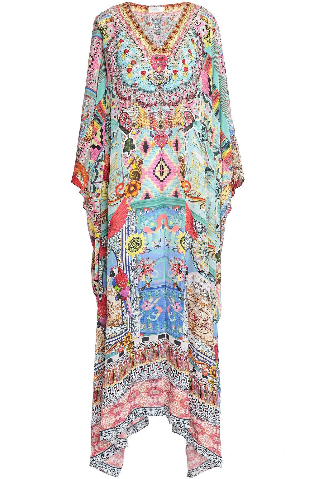 michael kors studded georgette caftan