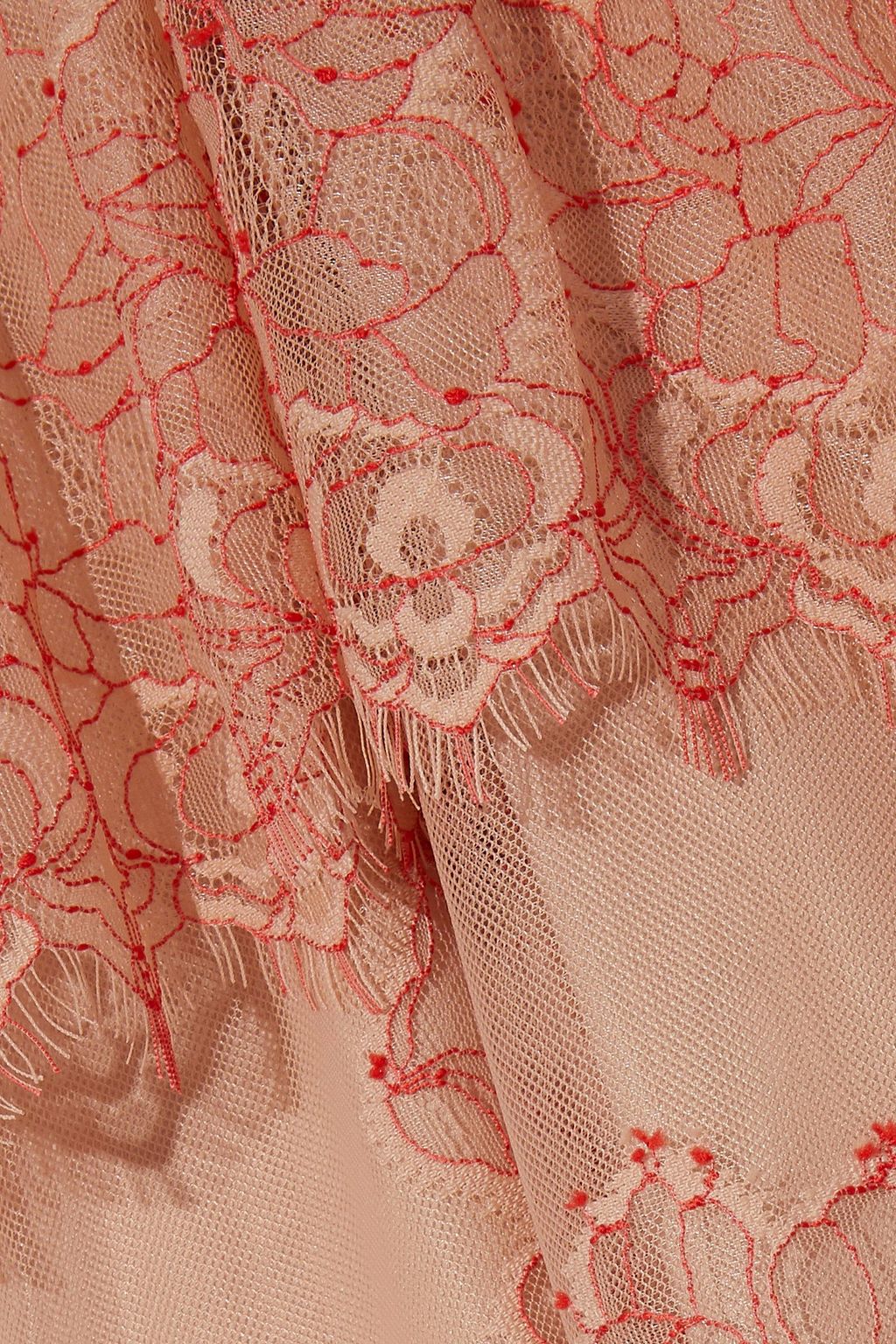 ALICE McCALL Clementine lace peplum midi dress