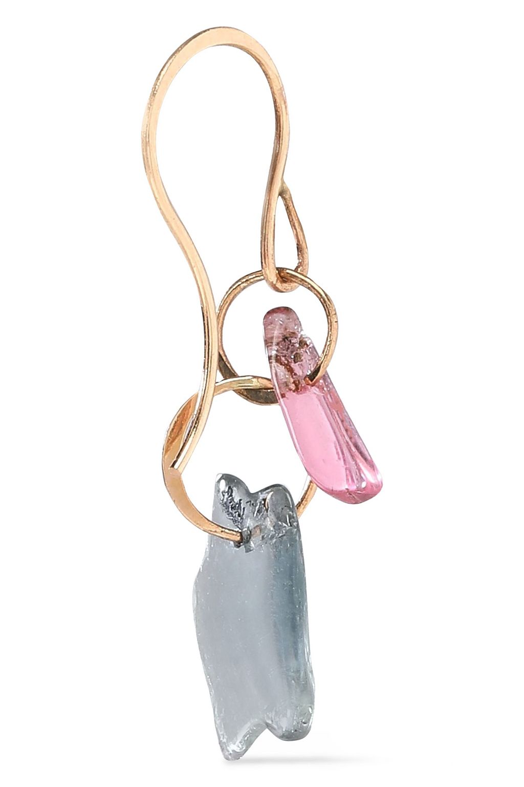 MELISSA JOY MANNING 14-karat gold tourmaline earrings