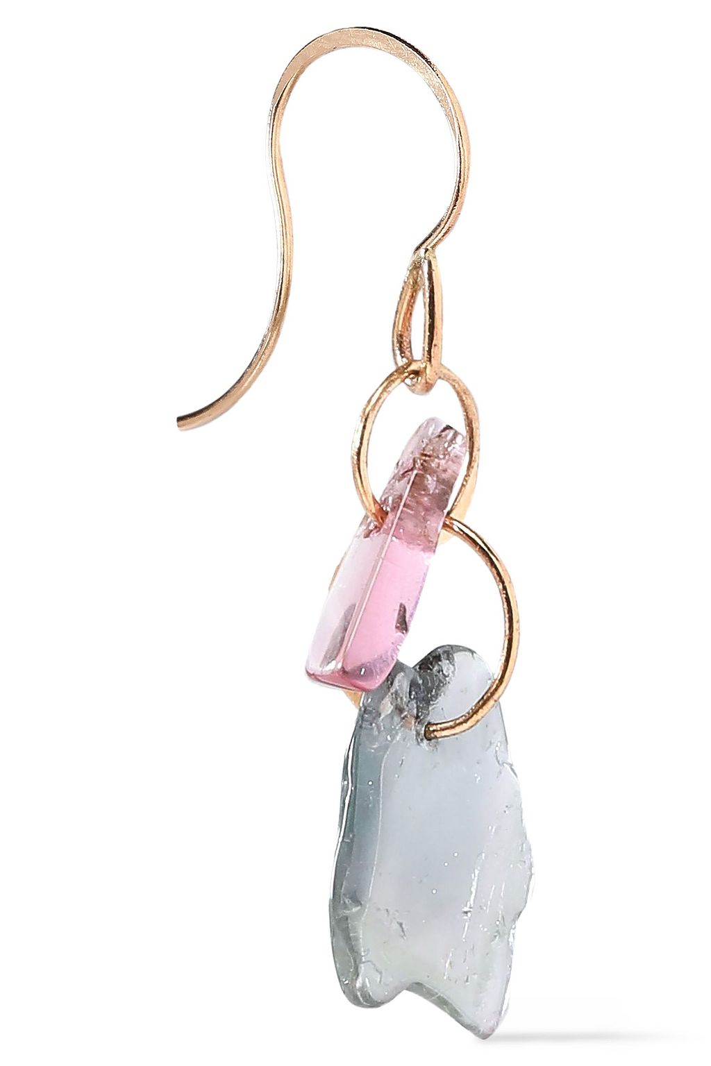 MELISSA JOY MANNING 14-karat gold tourmaline earrings