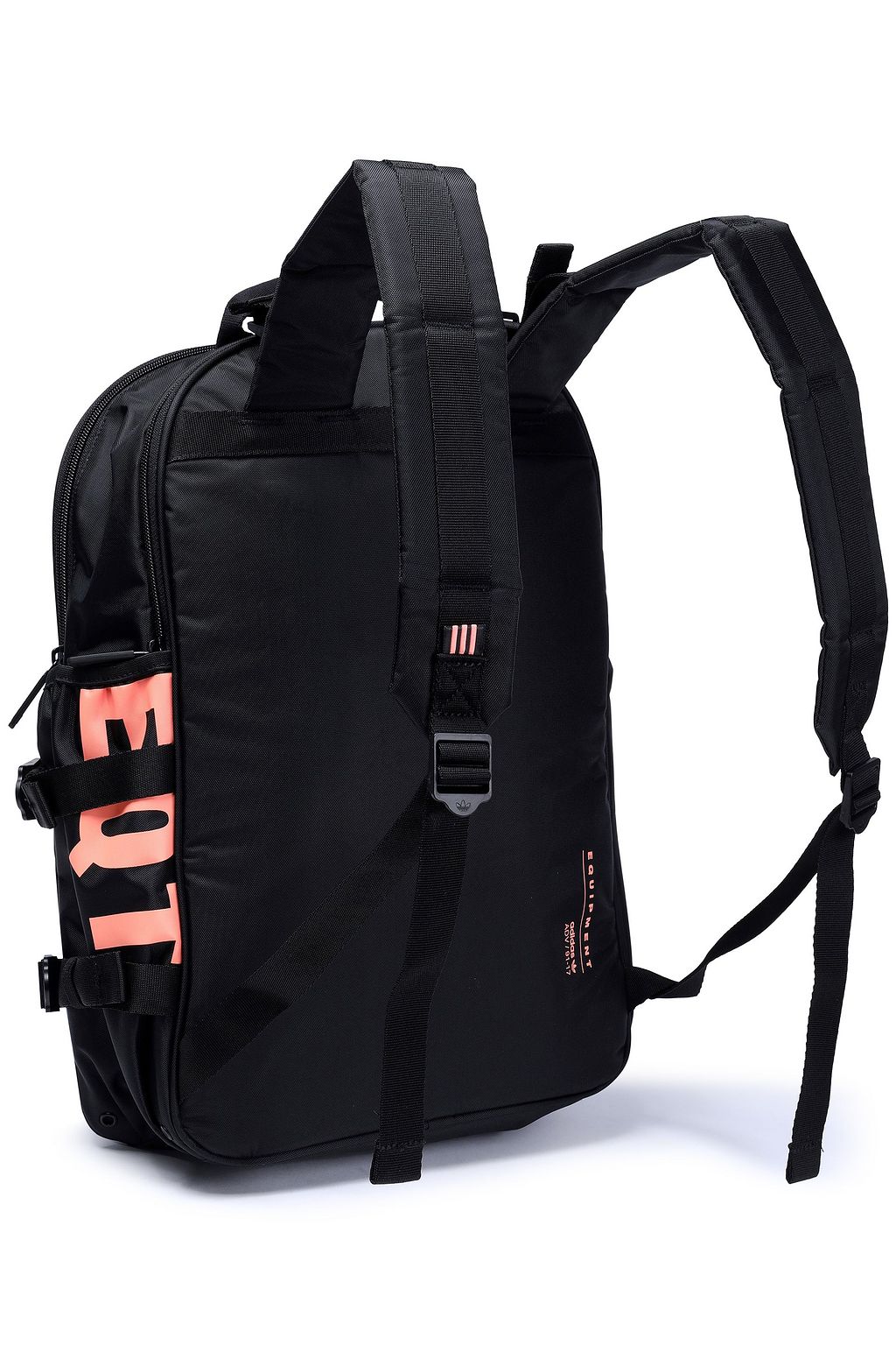 ADIDAS ORIGINALS Mesh-paneled canvas backpack
