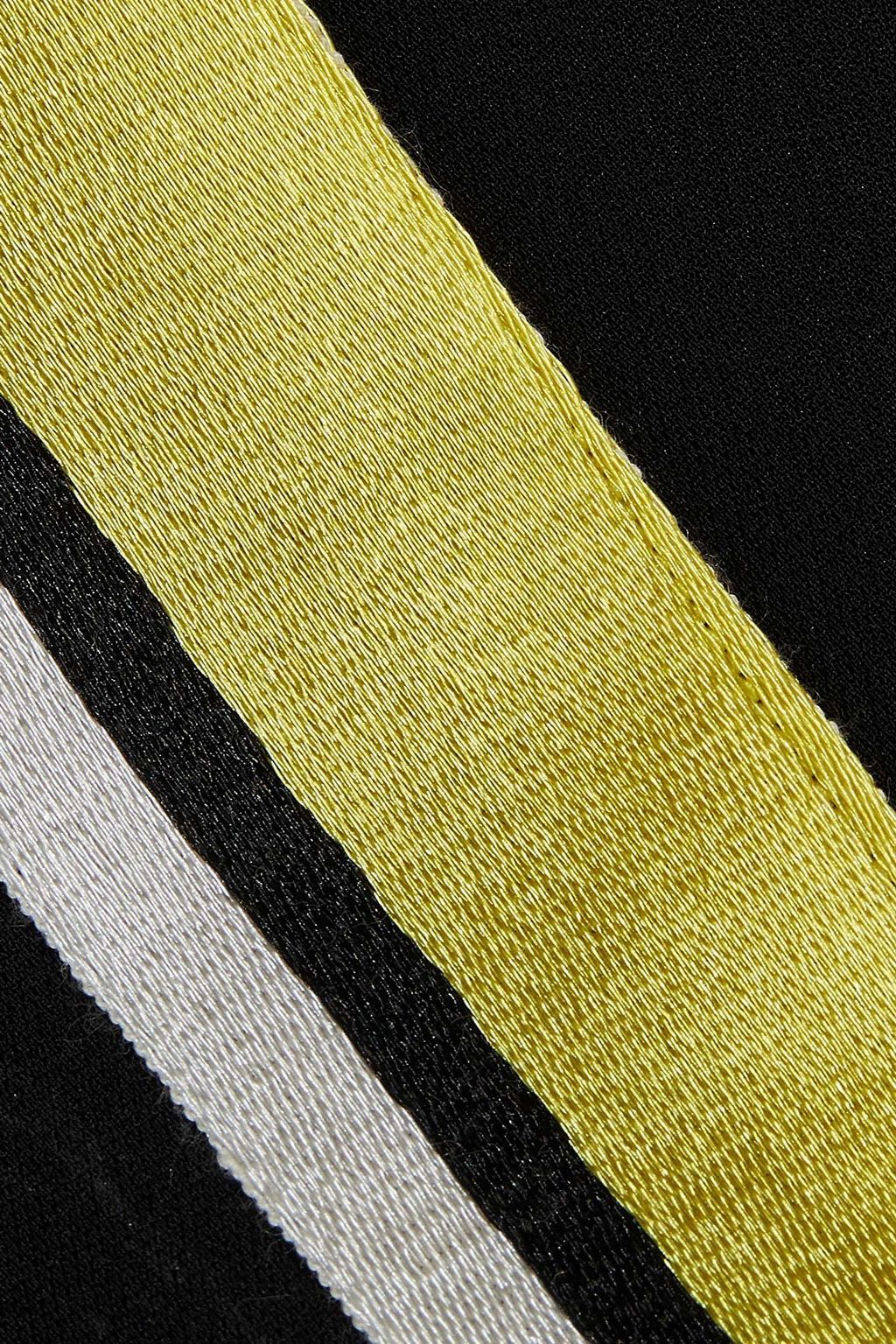 DIANE VON FURSTENBERG Striped crepe straight-leg pants