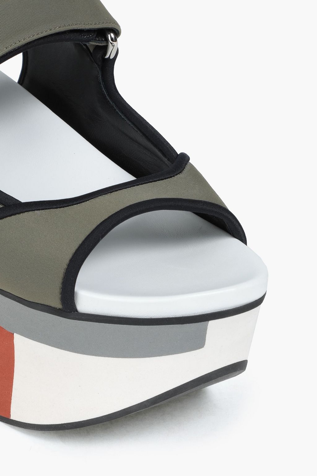 MARNI Neoprene platform sandals