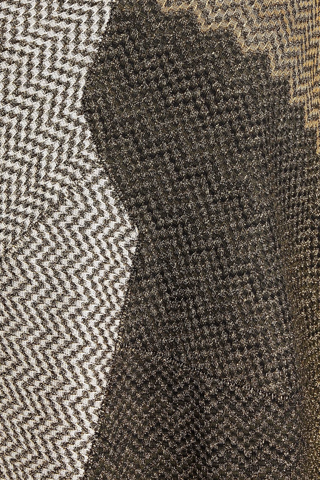 MISSONI Metallic knitted maxi dress