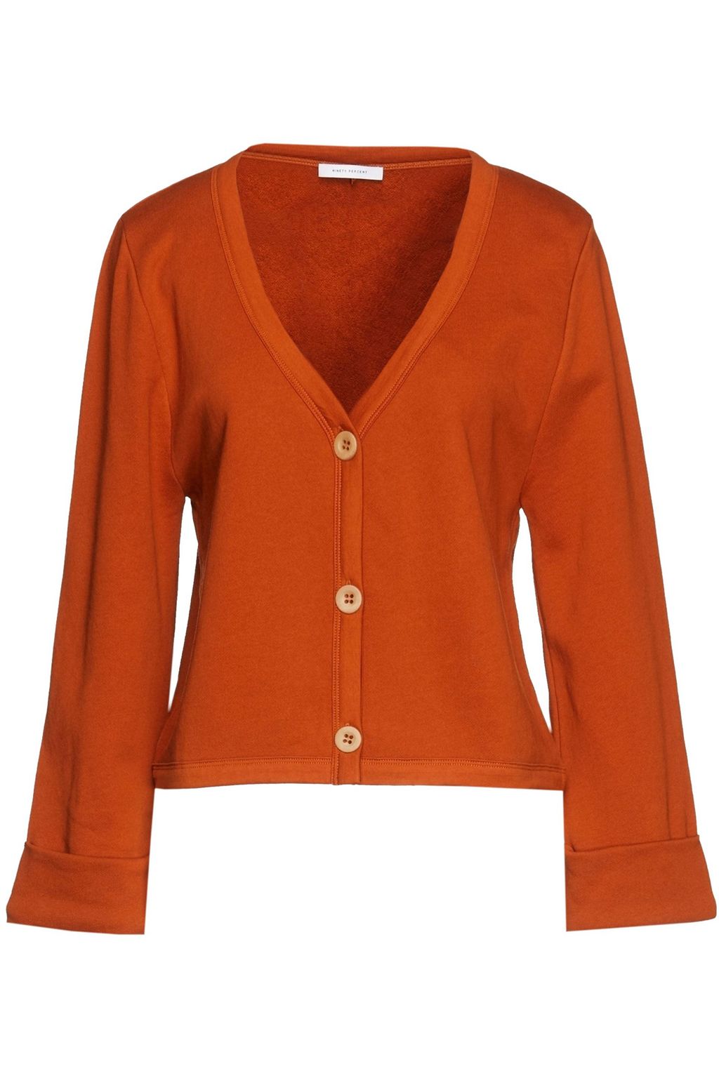 Tan Organic French cotton-terry 