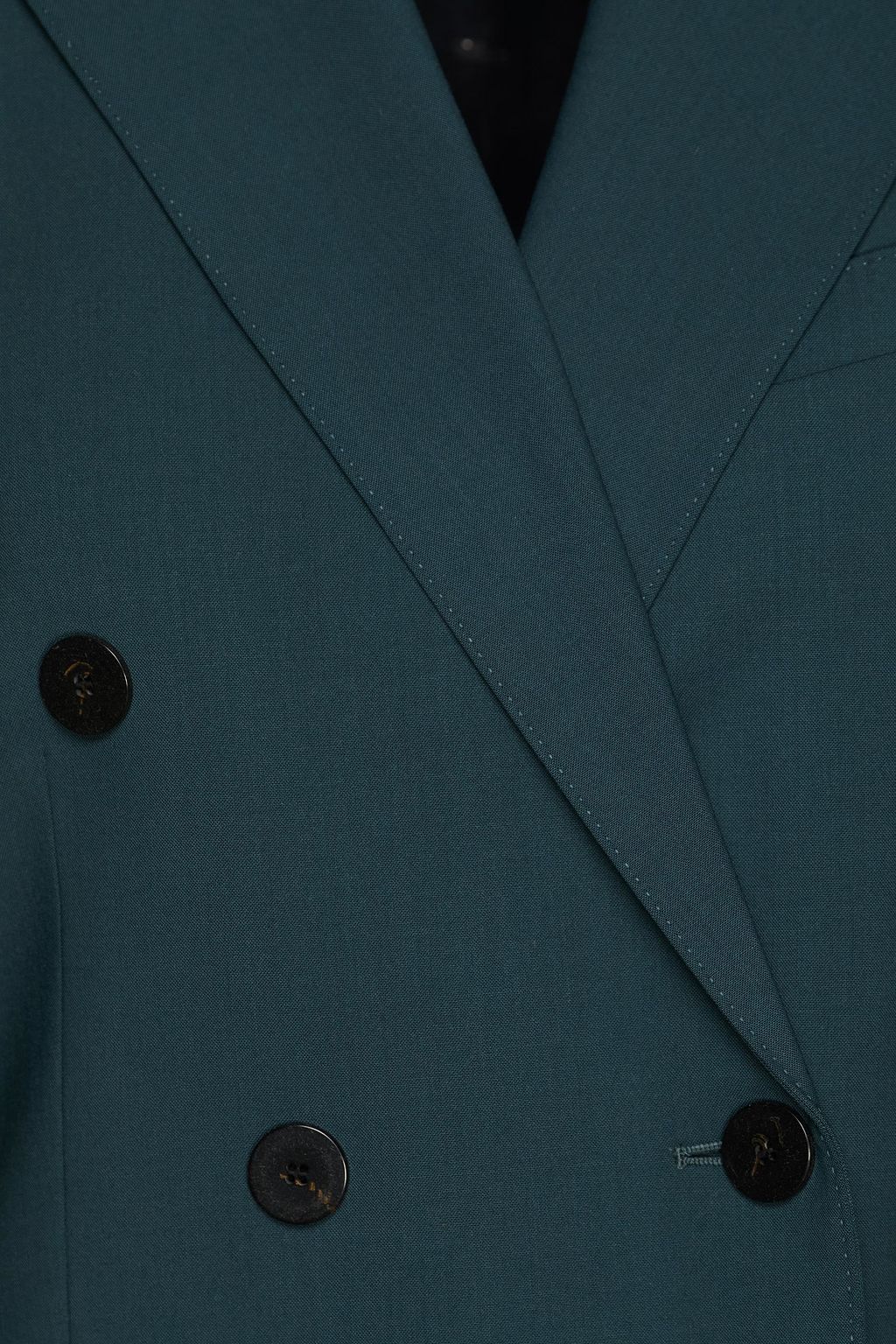 THEORY Double-breasted stretch-wool blazer