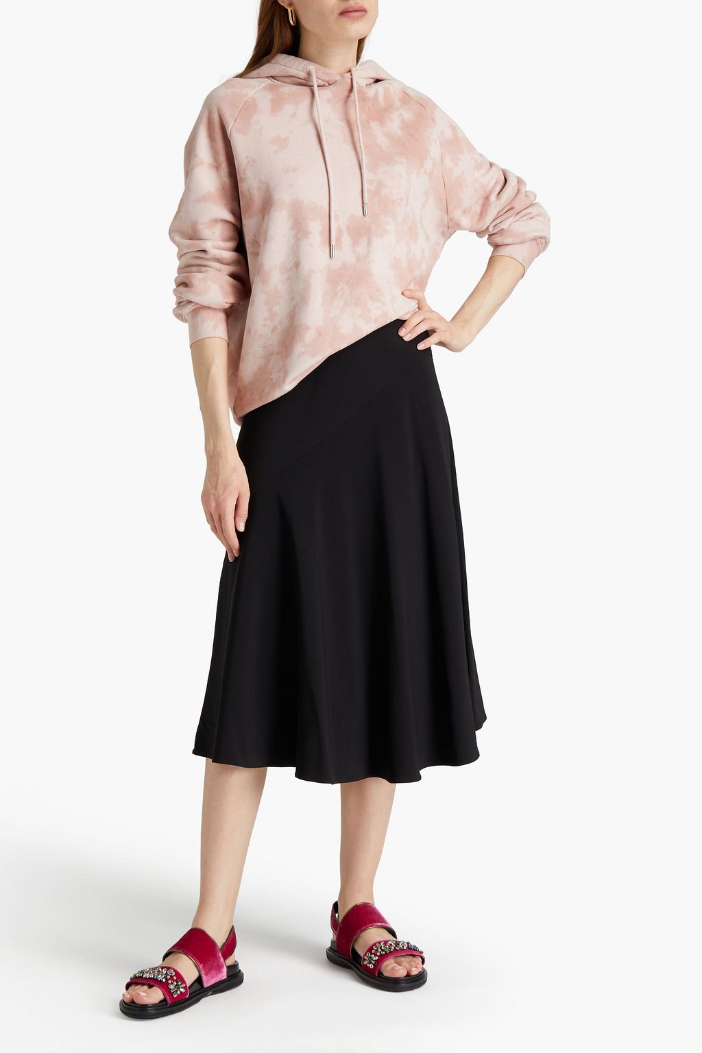 MARNI Cady midi skirt