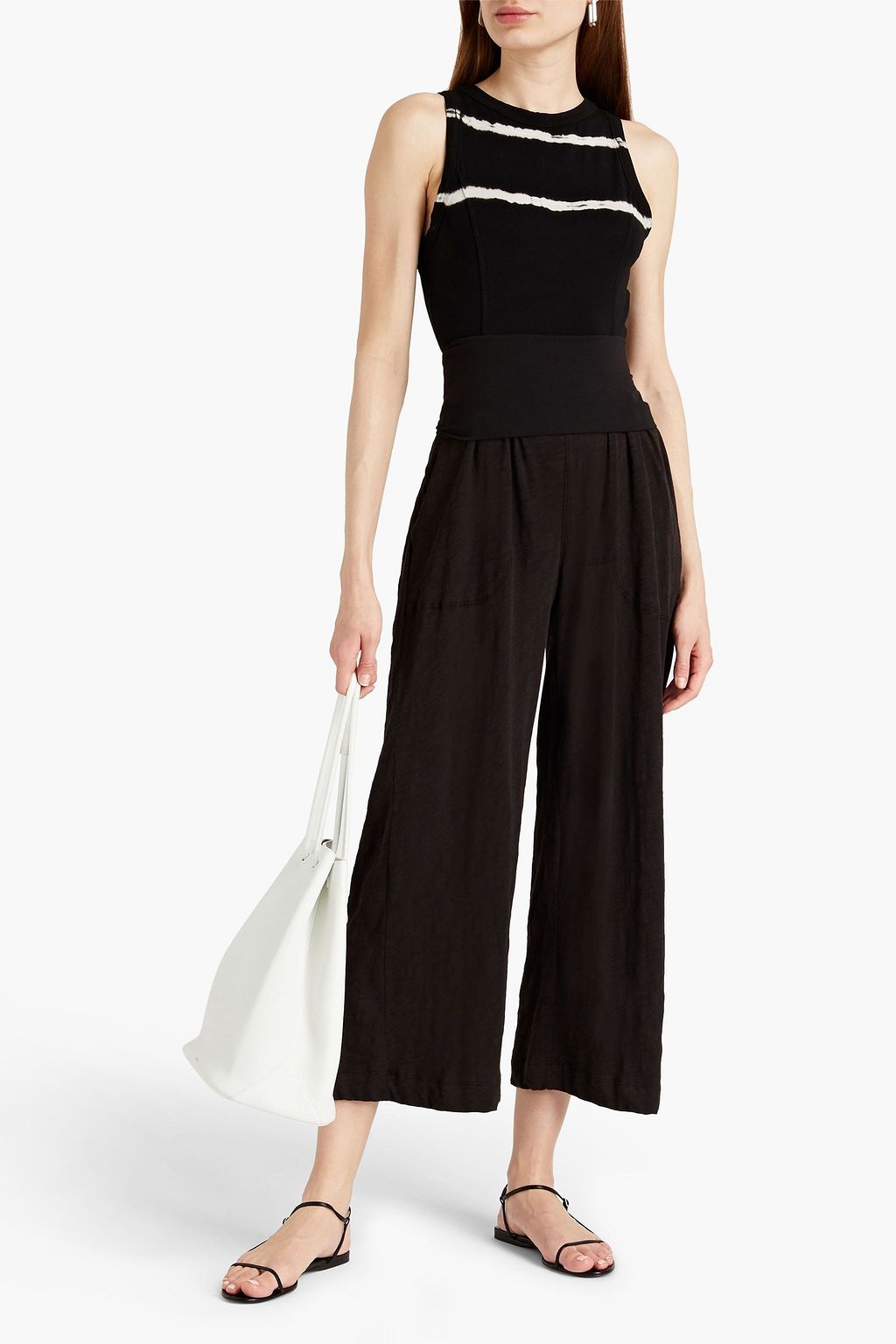 ATM ANTHONY THOMAS MELILLO Cotton-jersey wide-leg pants