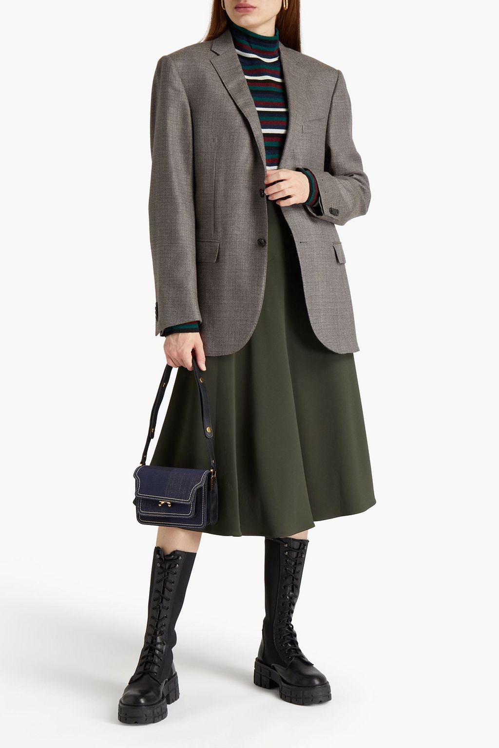 MARNI Cady midi skirt