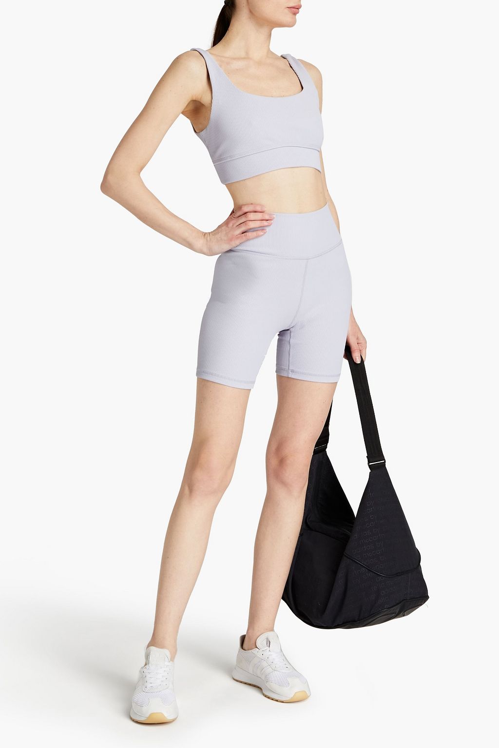 ONIA リブ編みストレッチジャージー ショートパンツ