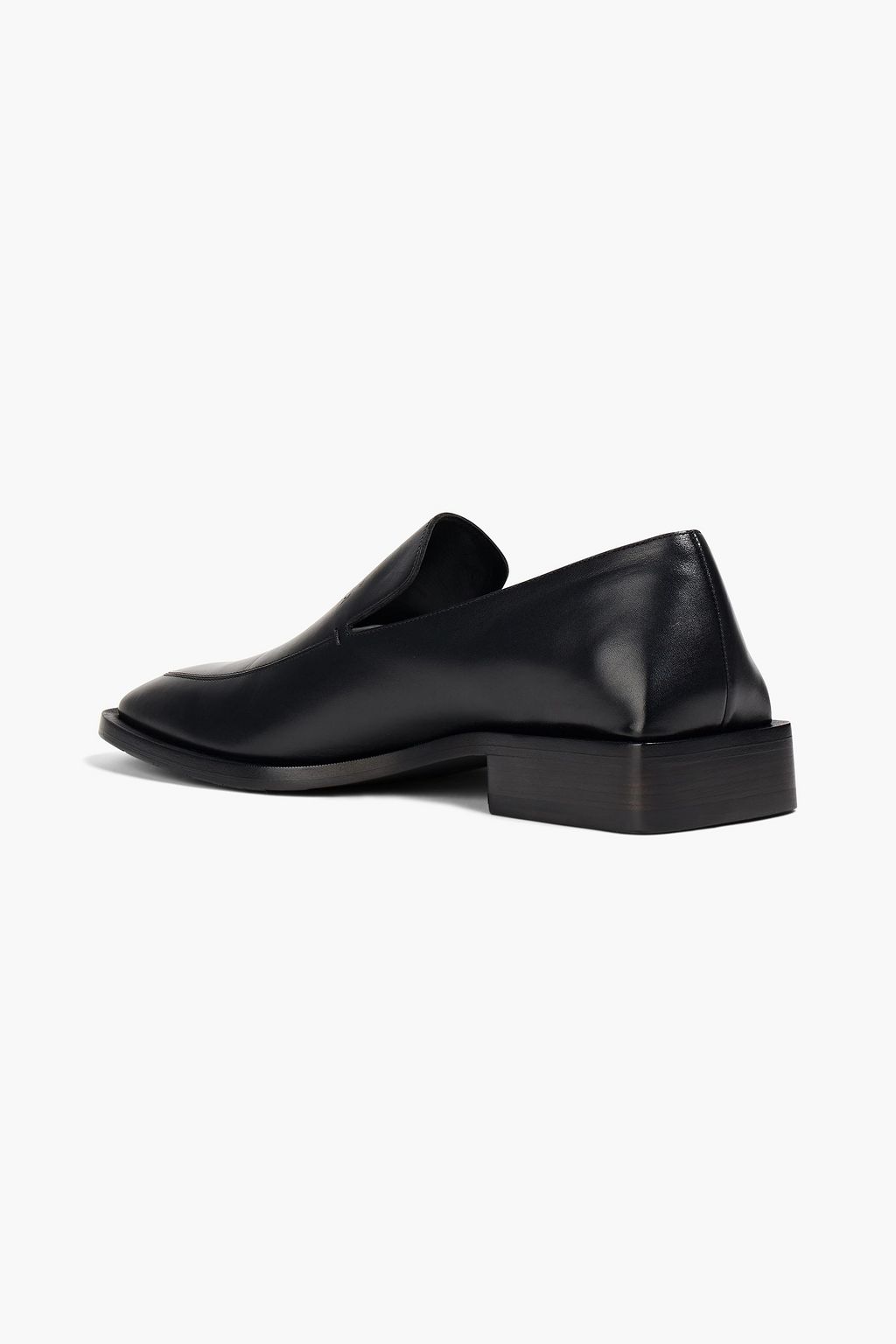BALENCIAGA Embossed leather loafers