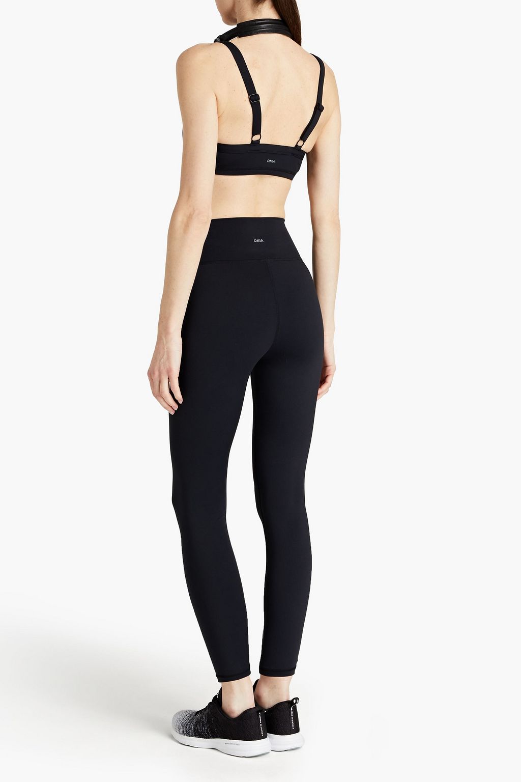 ONIA Printed stretch-jersey sports bra