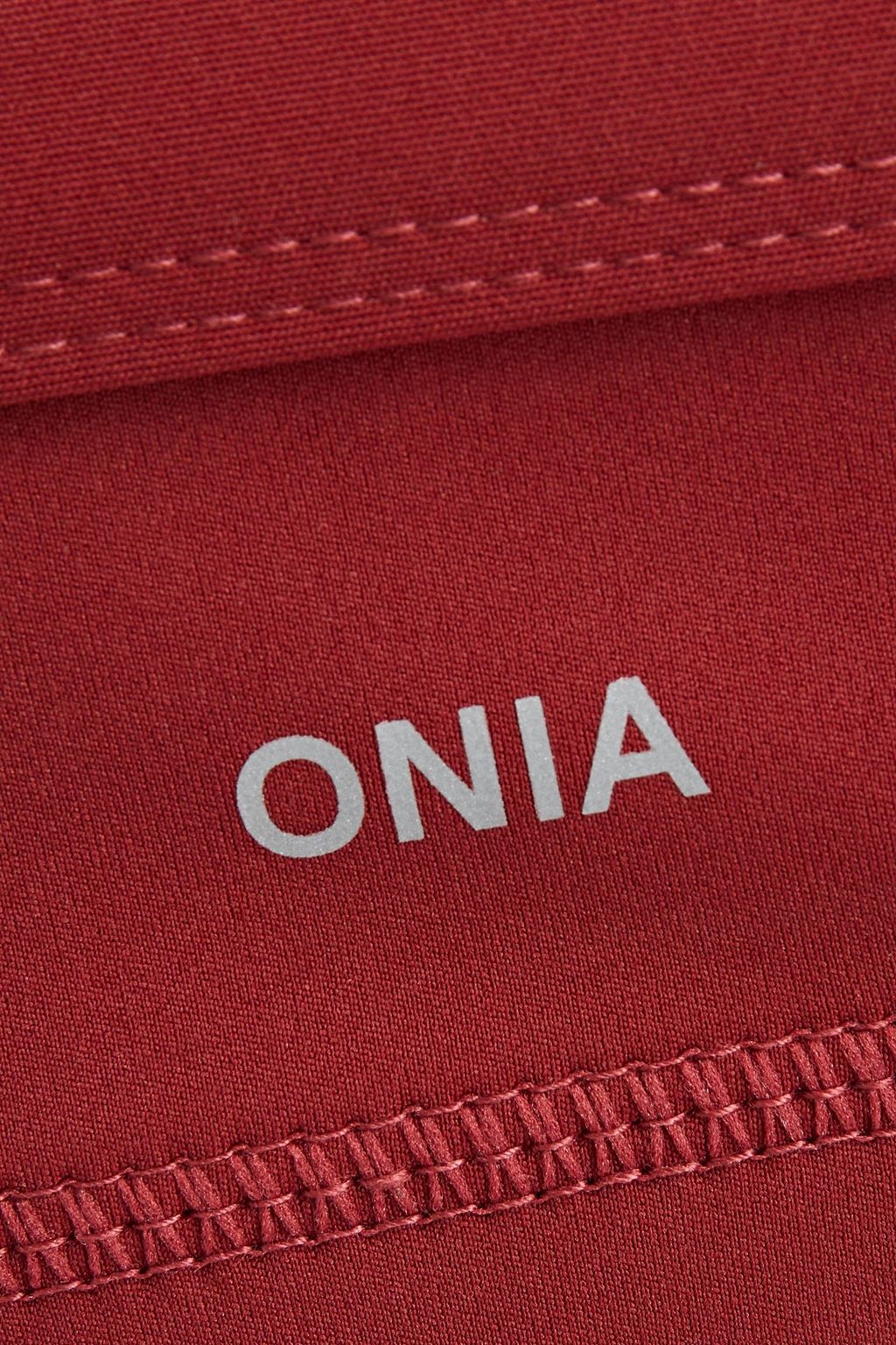 ONIA プリントストレッチジャージー スポーツブラ