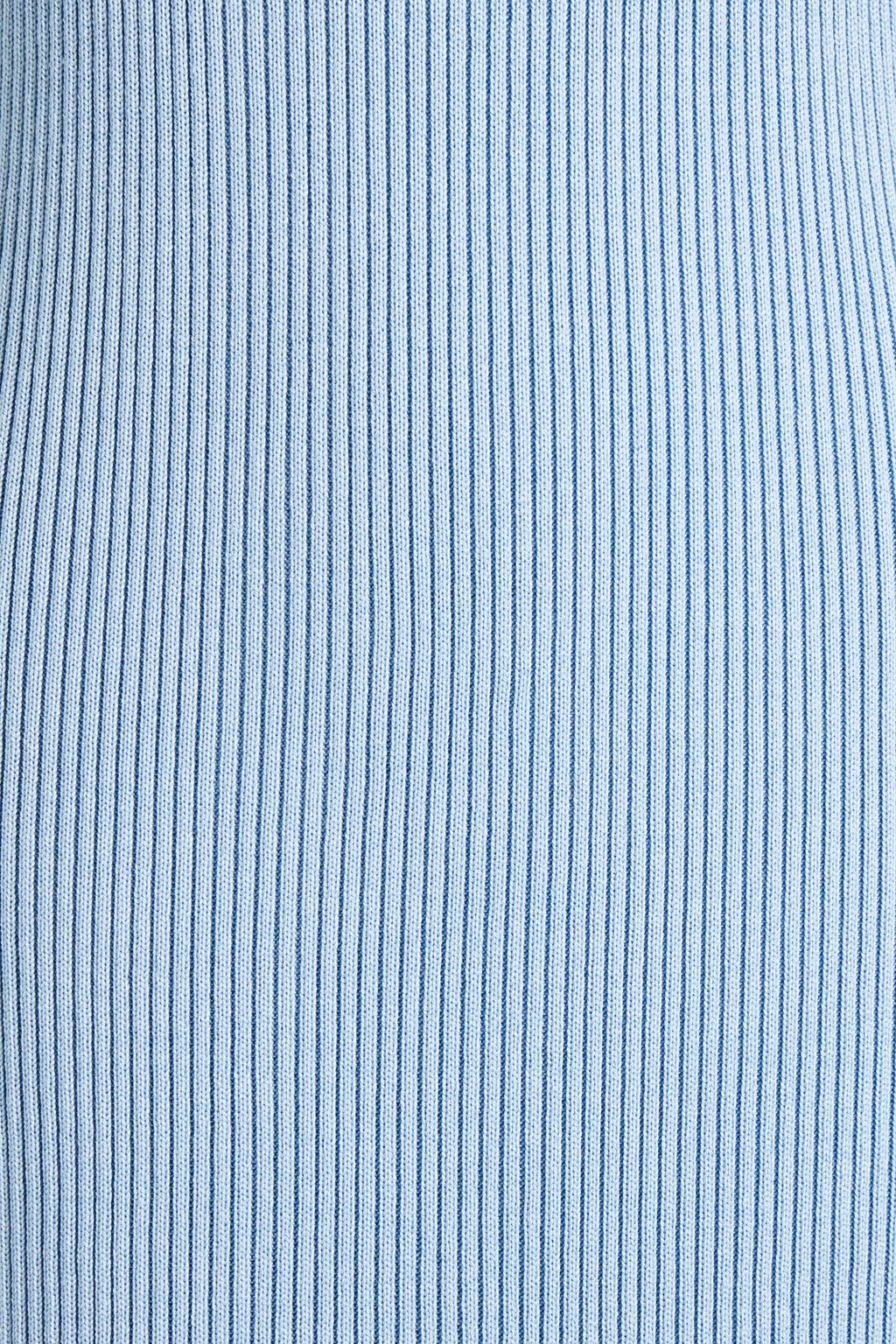 CHARLI Ribbed-knit midi dress