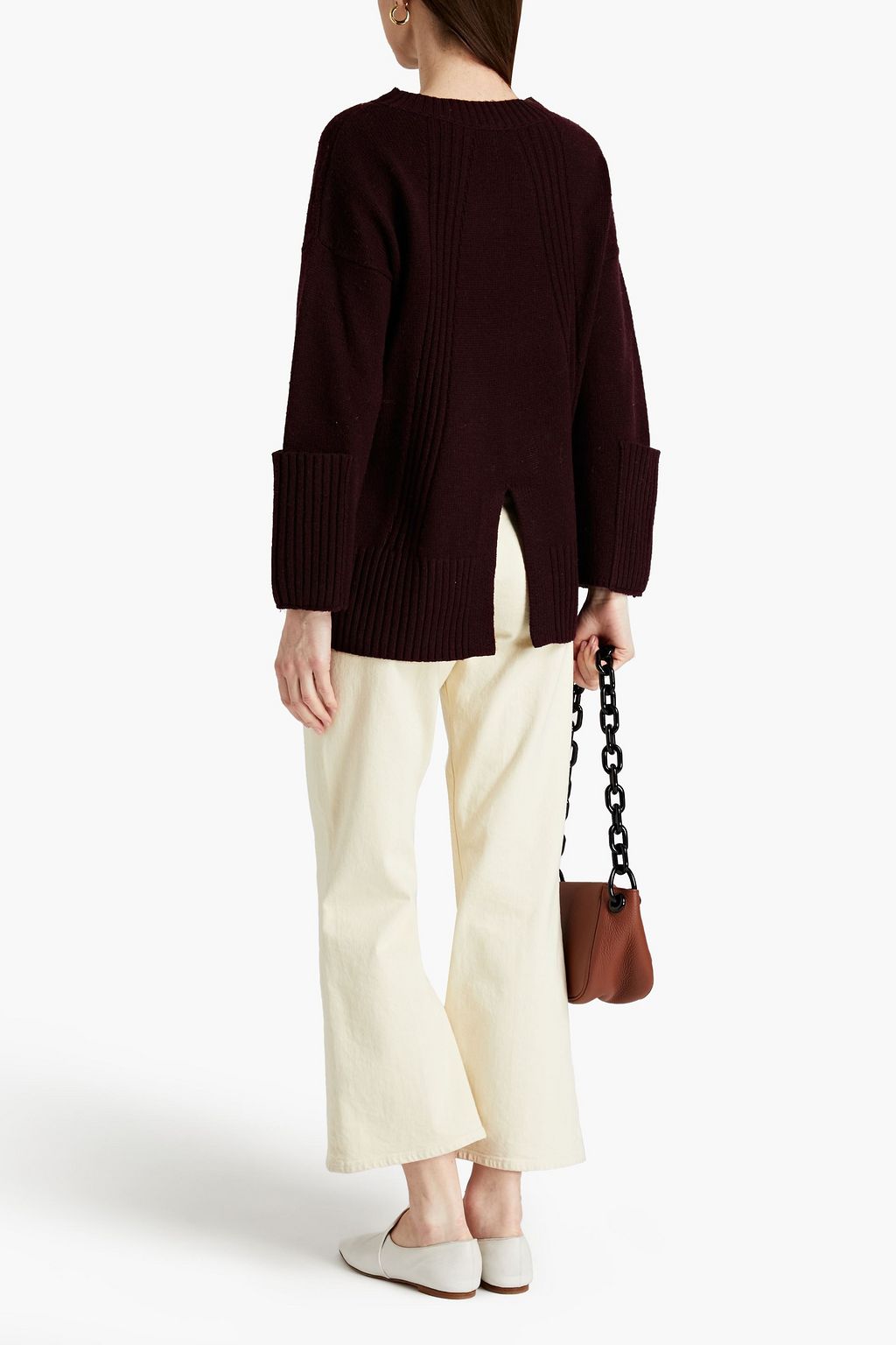 CHARLI Lynx knitted sweater