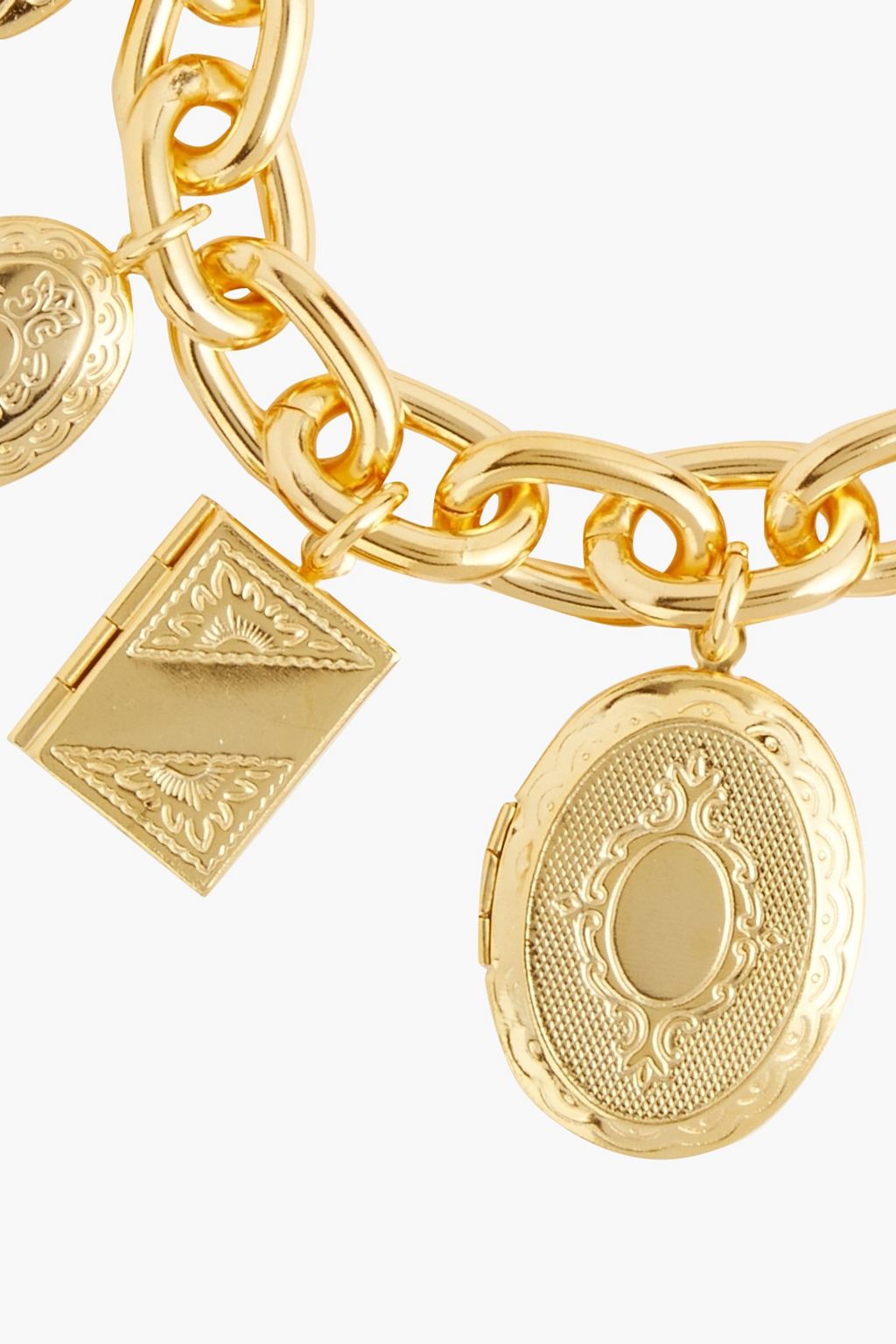 BEN-AMUN 24-karat gold-plated bracelet