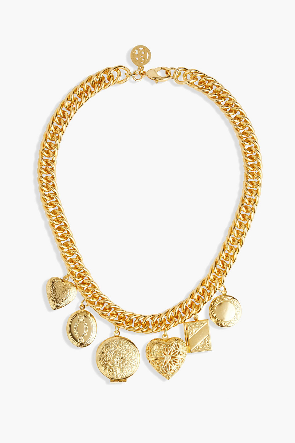 Ben-Amun 24-karat gold-plated necklace