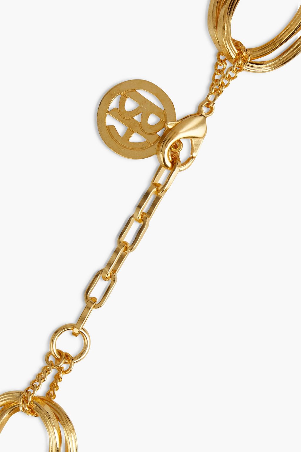 BEN-AMUN 24-karat gold-plated necklace