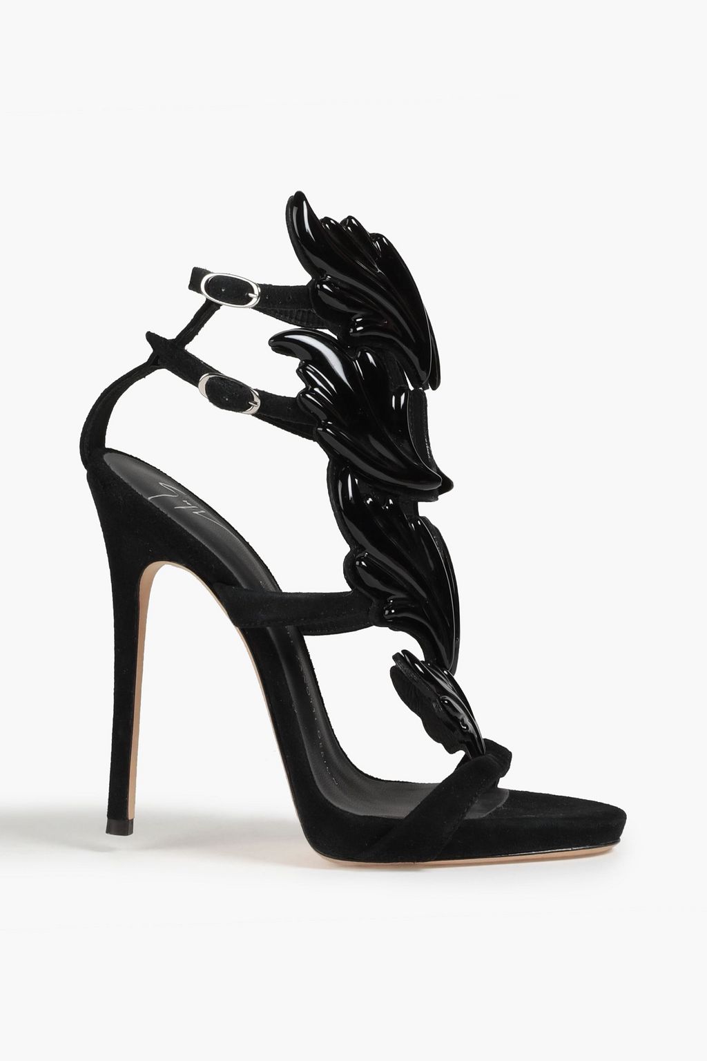 black giuseppe heels