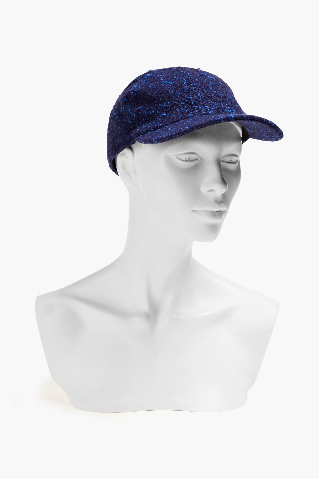 GABRIELA HEARST Zermatt Donegal Baseballcap aus Kaschmir
