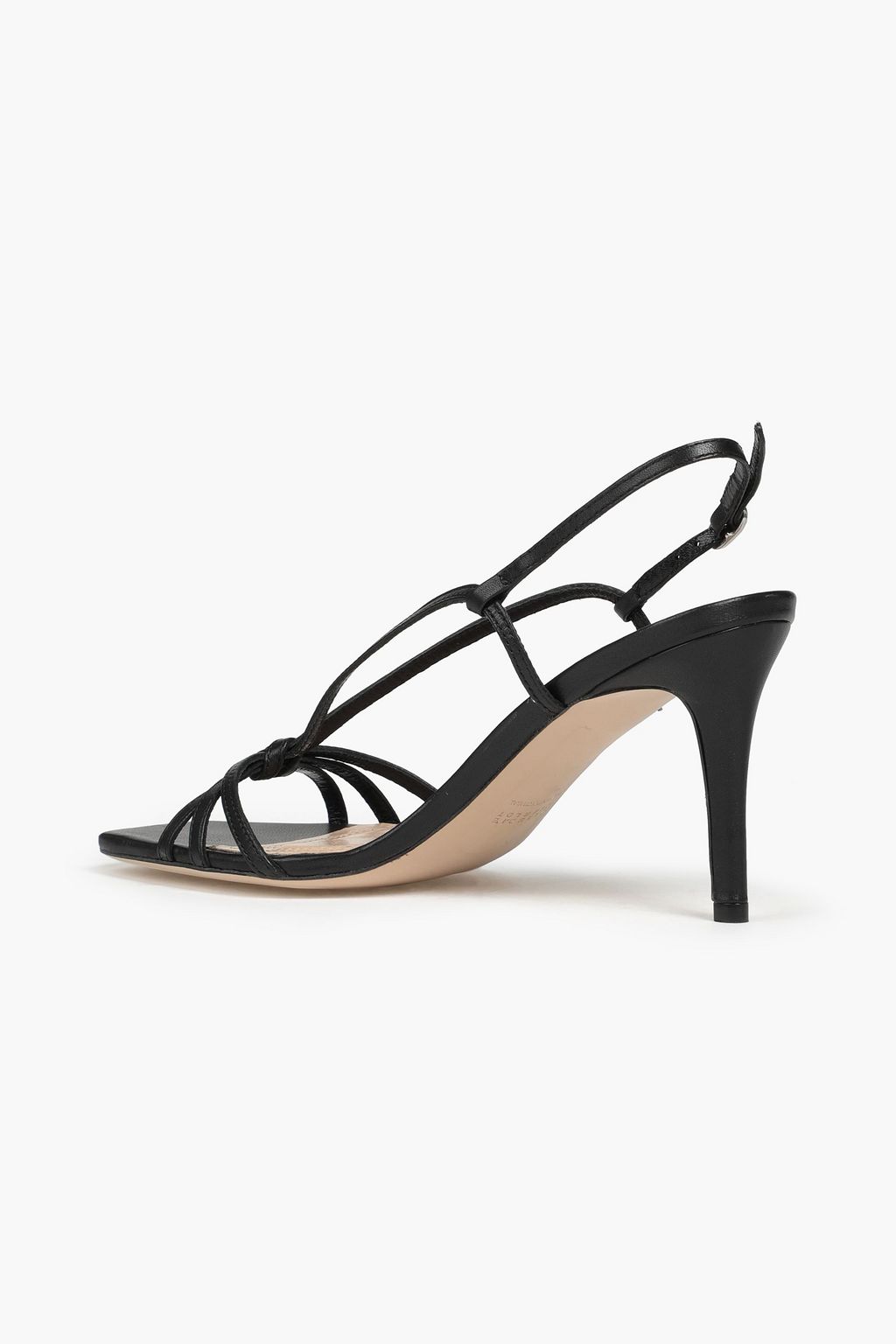 CLAUDIE PIERLOT Leather slingback sandals