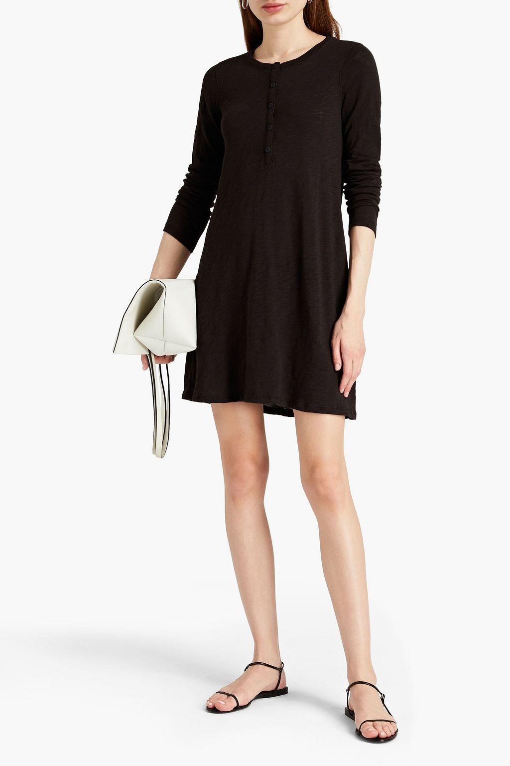 ATM ANTHONY THOMAS MELILLO Cotton-jersey mini dress