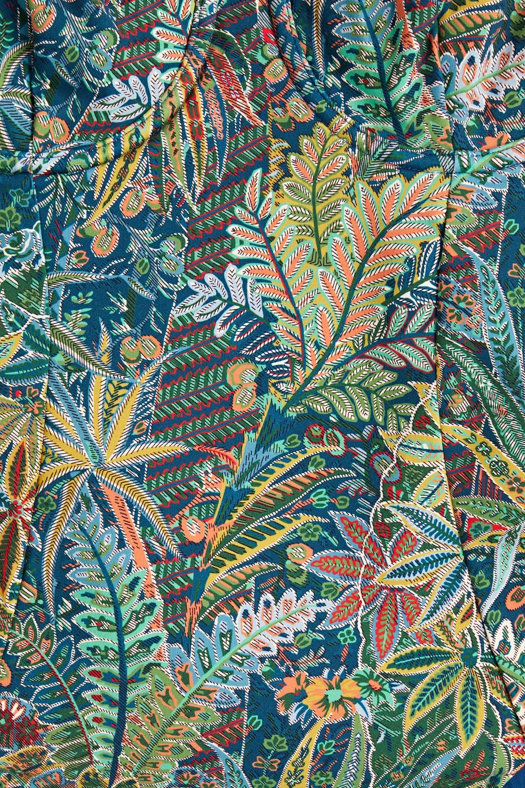ONIA Isabella floral-print underwired swimsuit