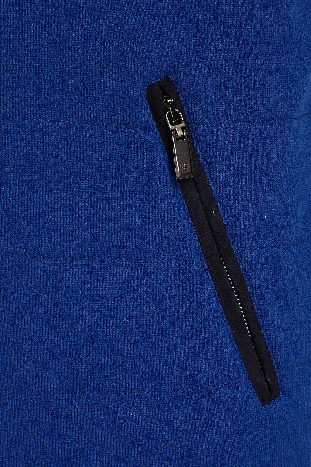 CANALI Reversible cashmere and shell waistcoat