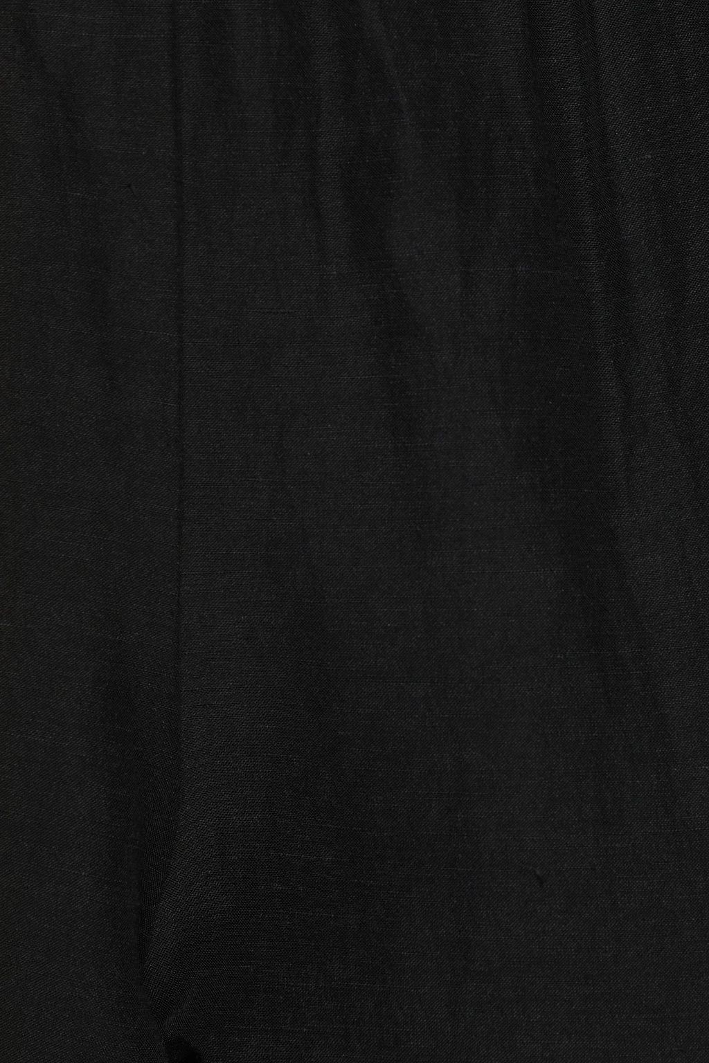 ATM ANTHONY THOMAS MELILLO Cropped linen-blend gauze straight-leg pants