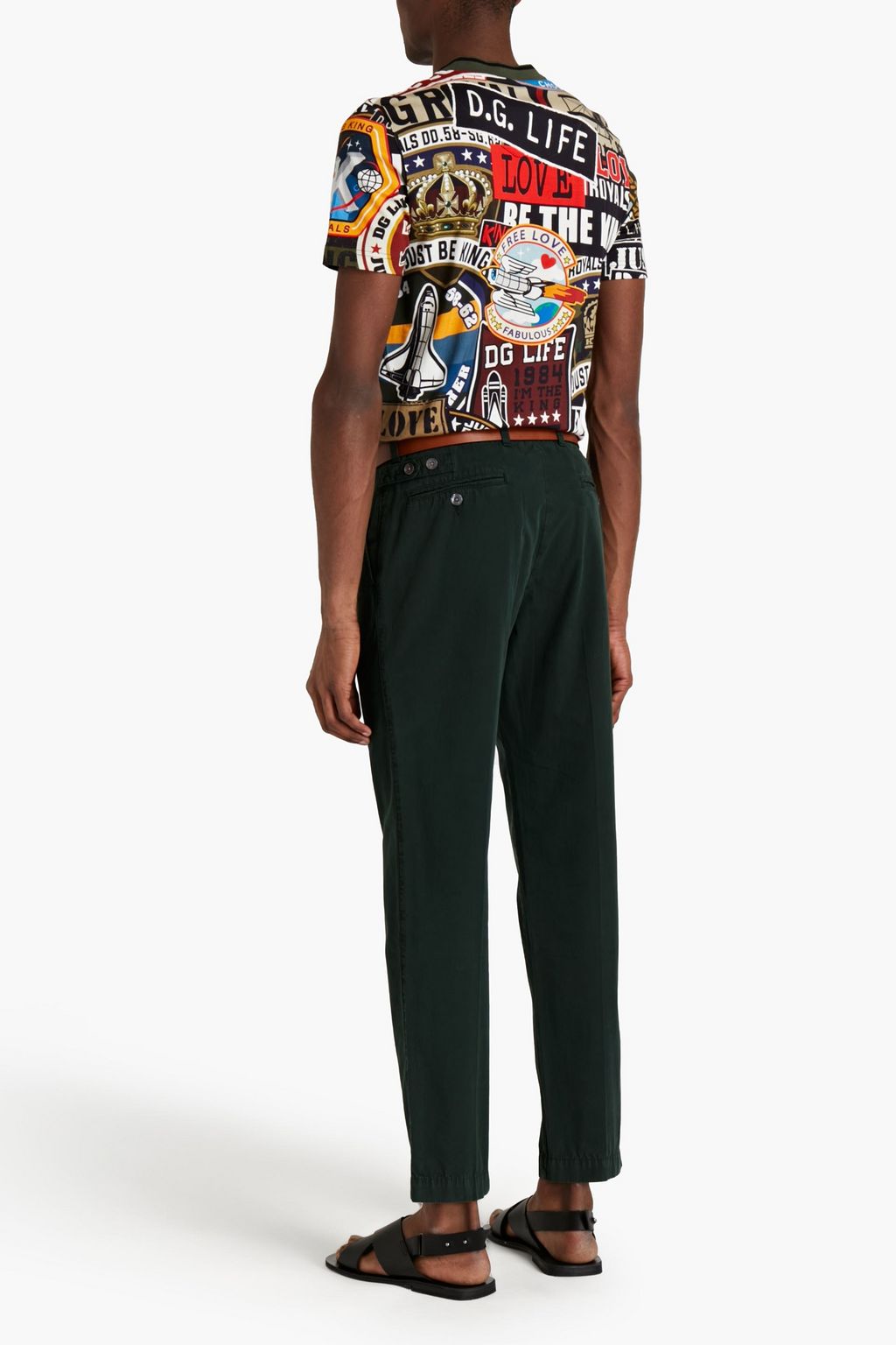 DOLCE&GABBANA Cotton chinos