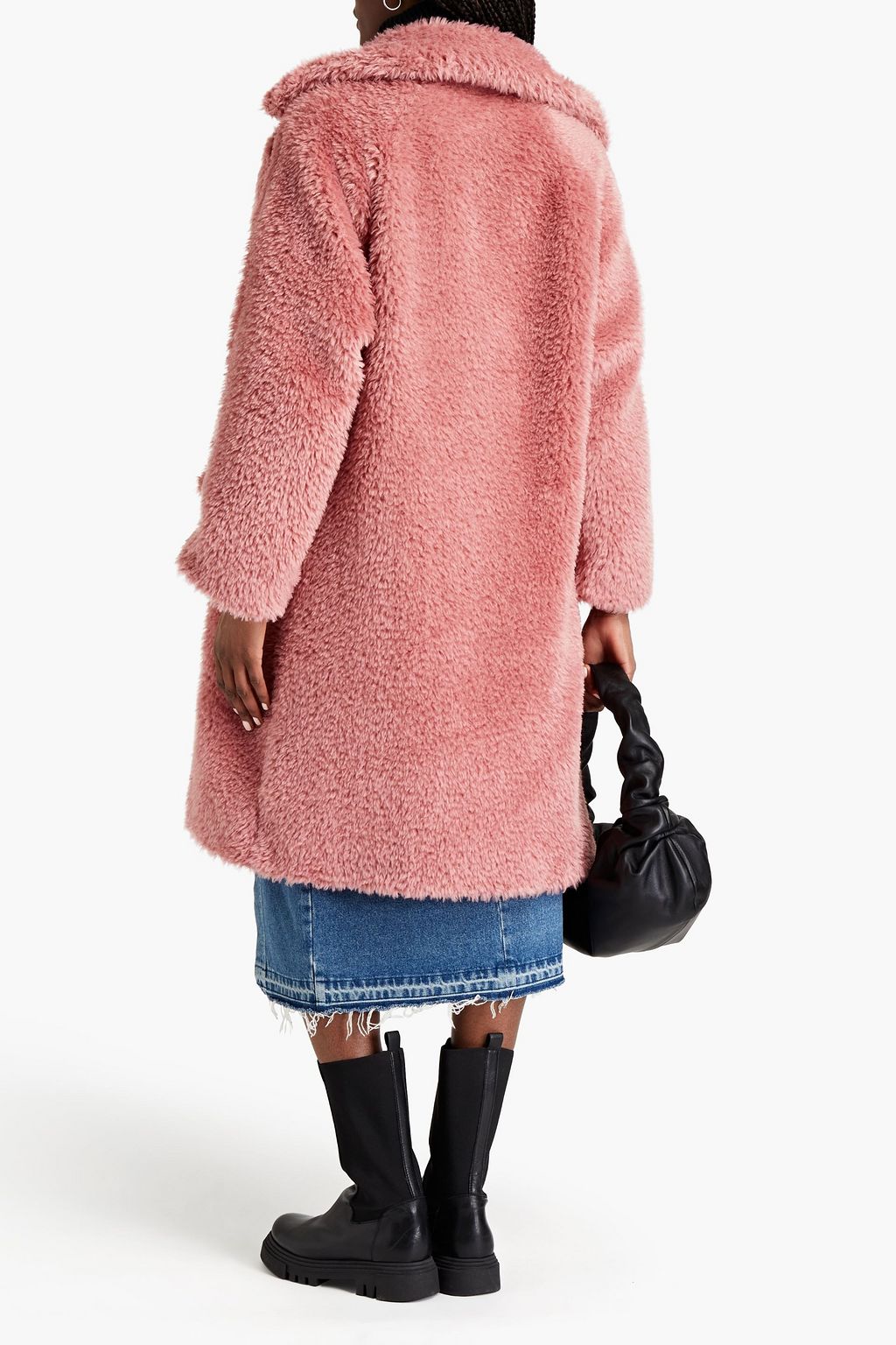 REDVALENTINO Faux fur coat