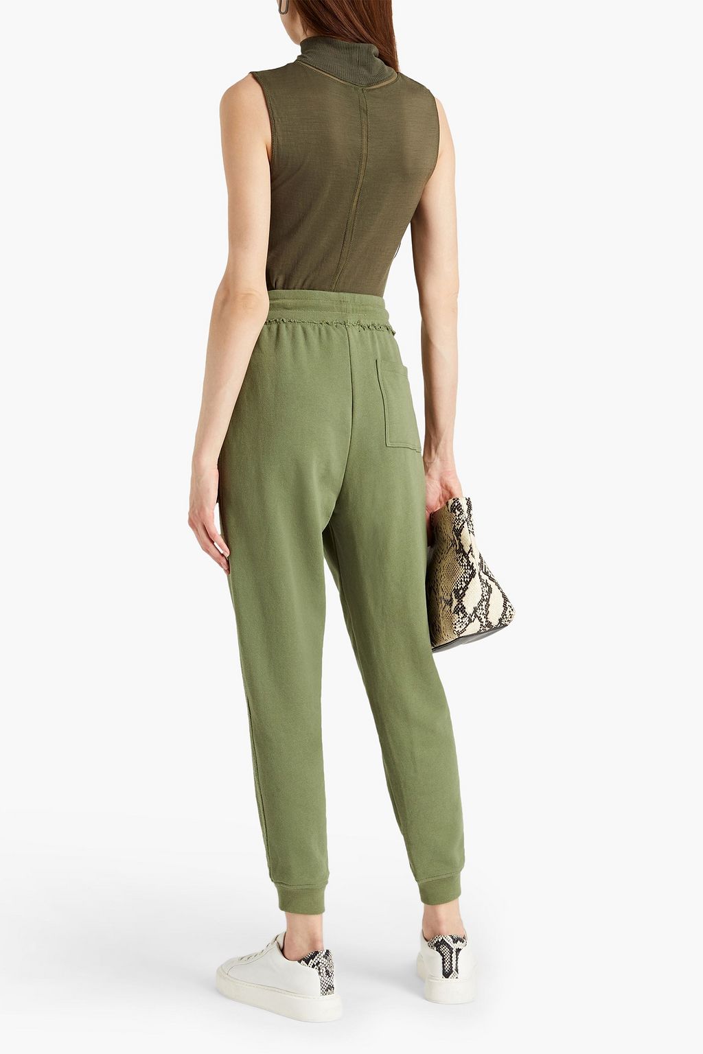 ATM ANTHONY THOMAS MELILLO French cotton-terry track pants