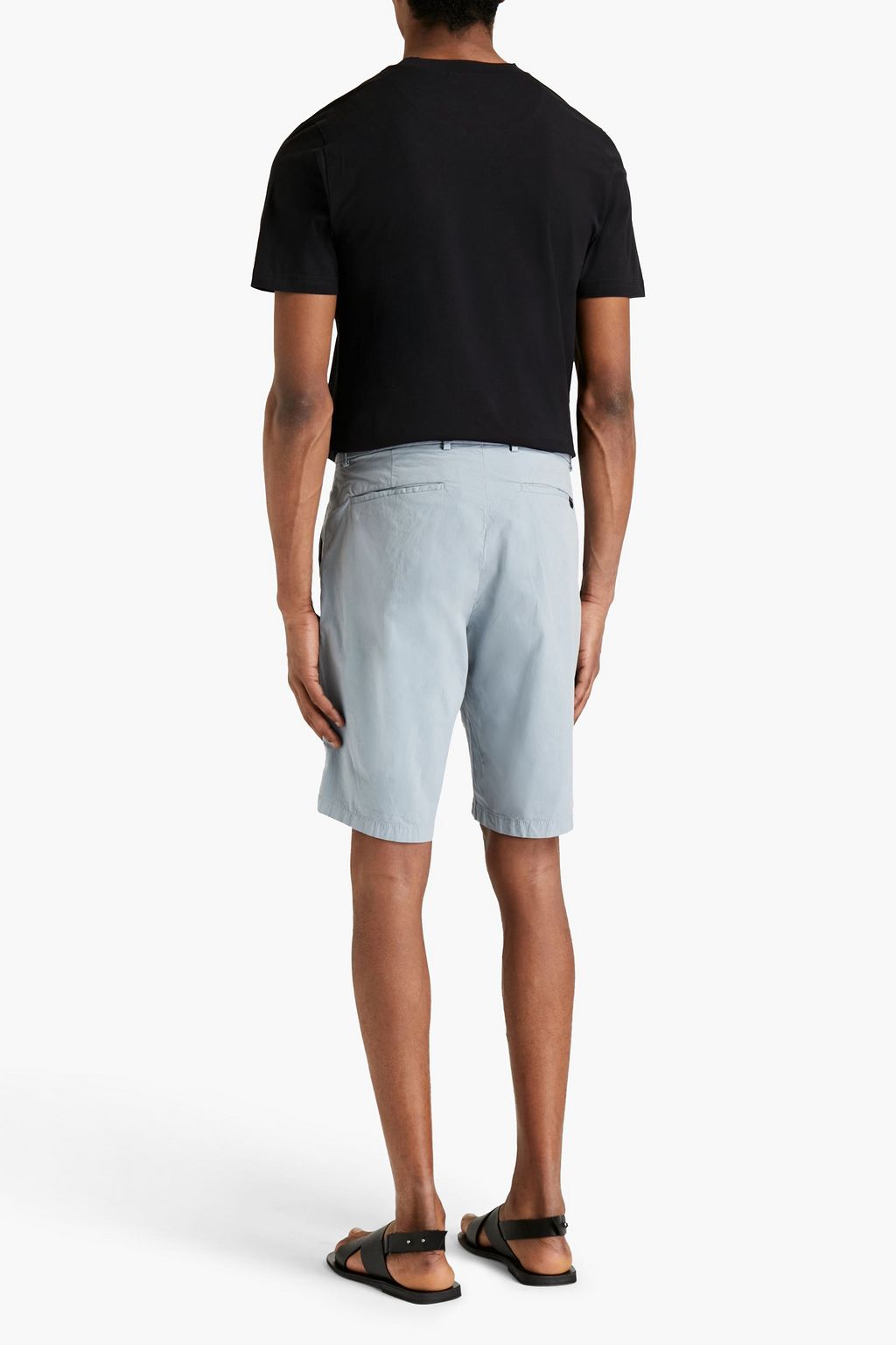CANALI Printed cotton-jersey T-shirt