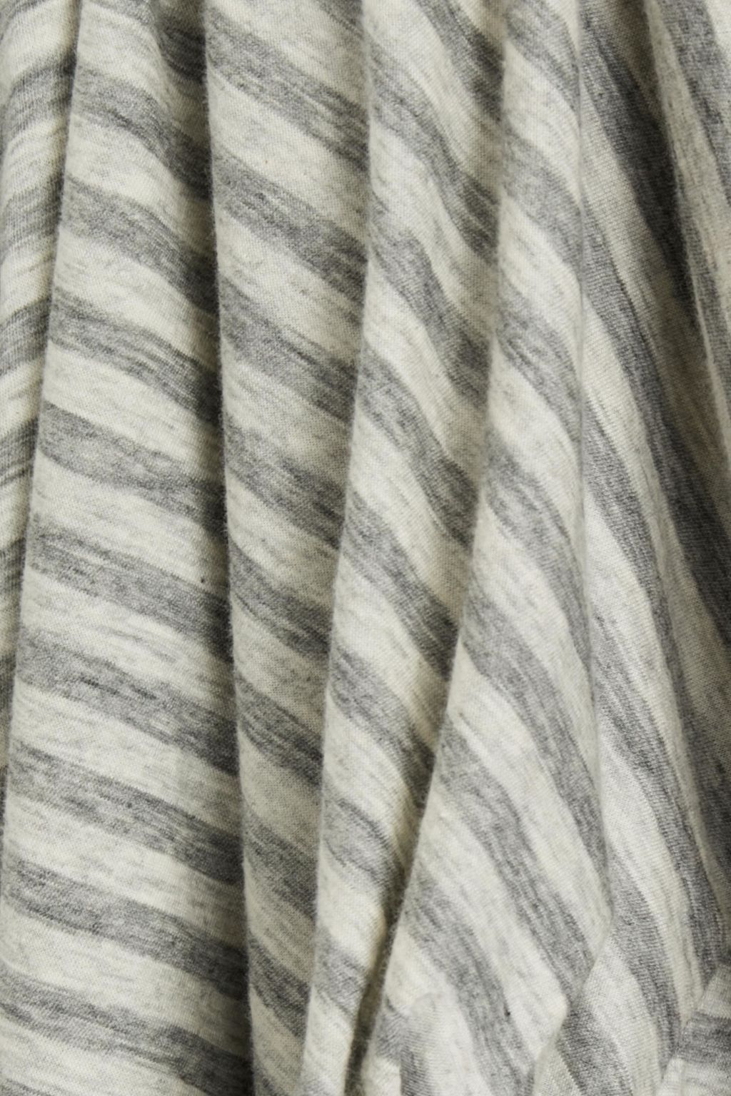 OFFICINE GÉNÉRALE Mélange striped cotton-jersey T-shirt