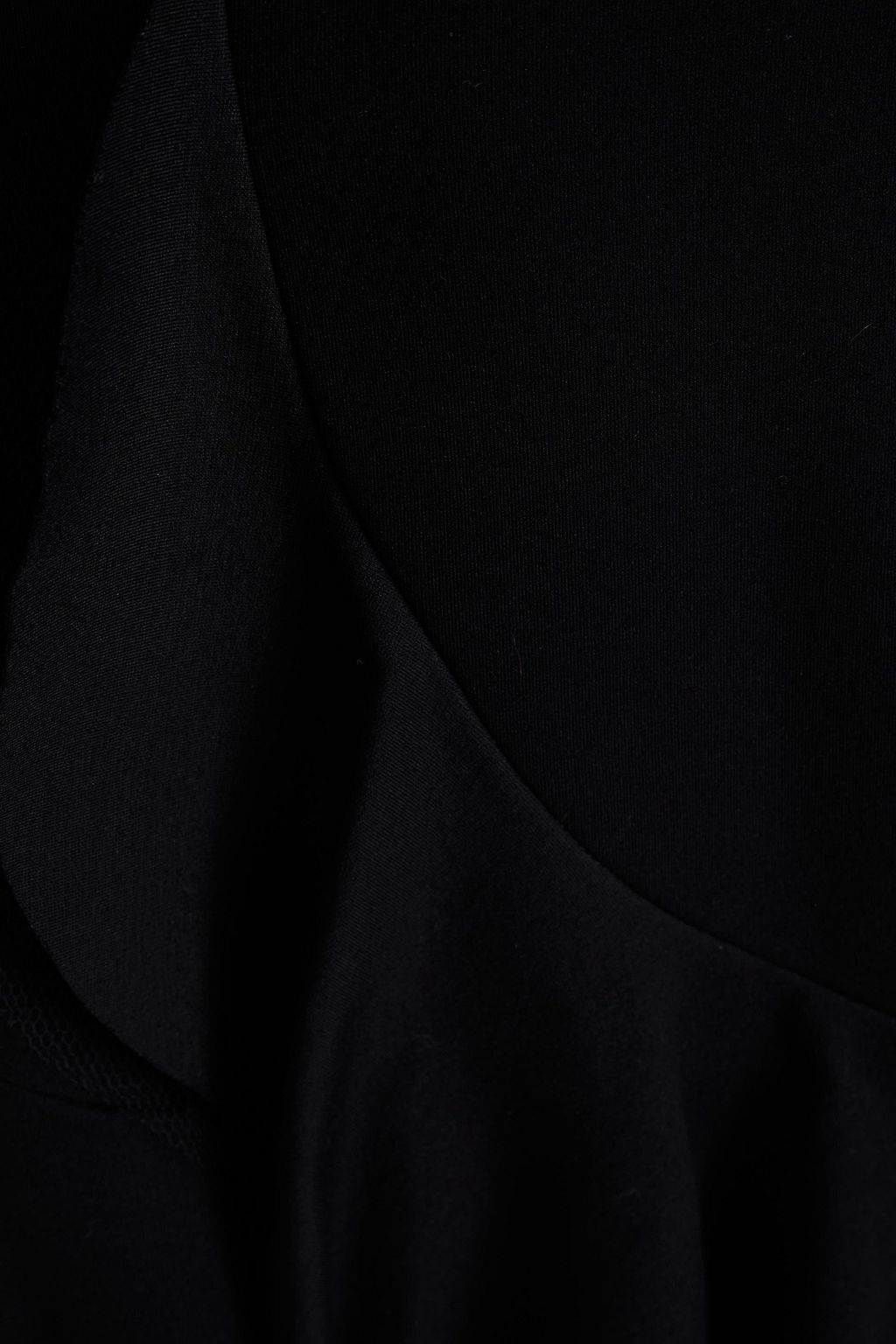 REDVALENTINO Ruffled jersey mini dress