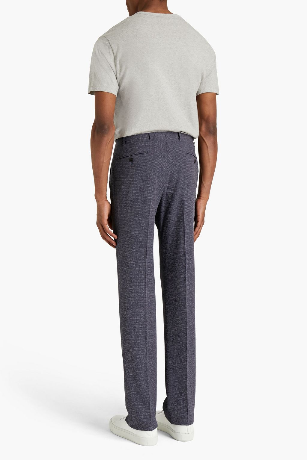 OFFICINE GÉNÉRALE Mélange cotton-jersey T-shirt