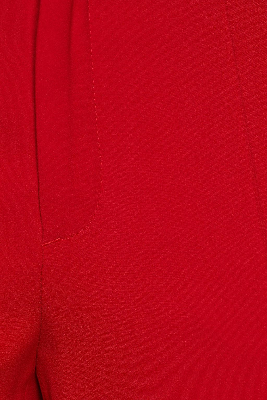 REDVALENTINO Satin-crepe straight-leg pants