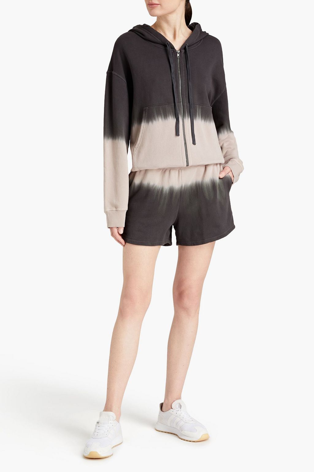ATM ANTHONY THOMAS MELILLO Tie-dyed French cotton-terry hoodie