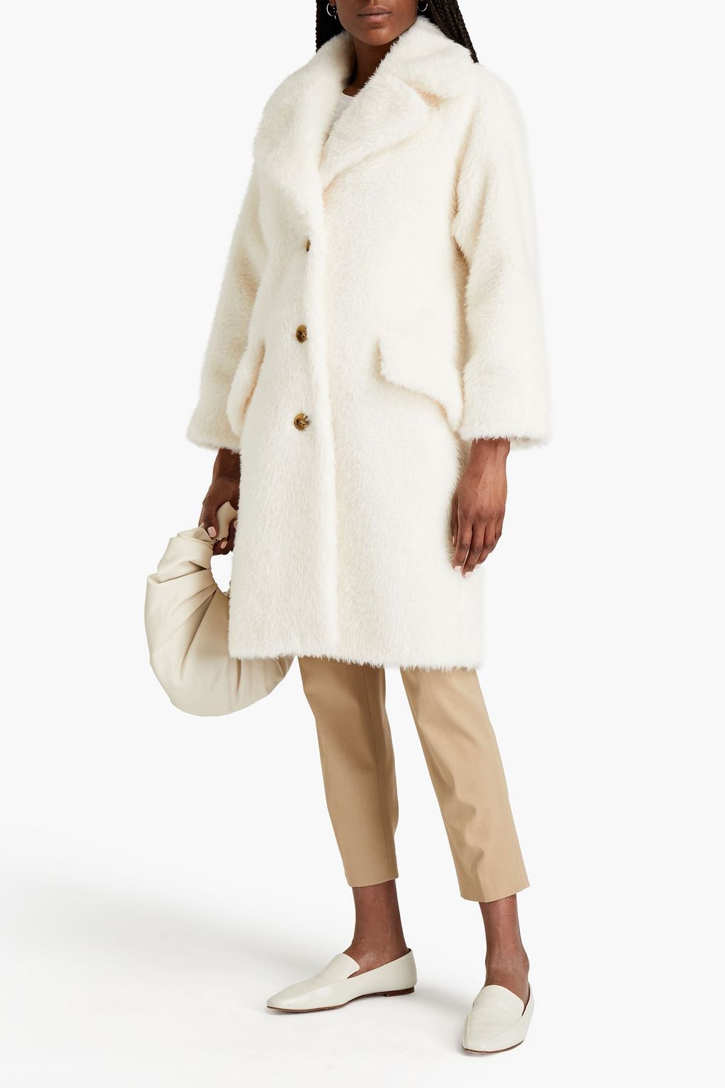 REDVALENTINO Faux fur coat
